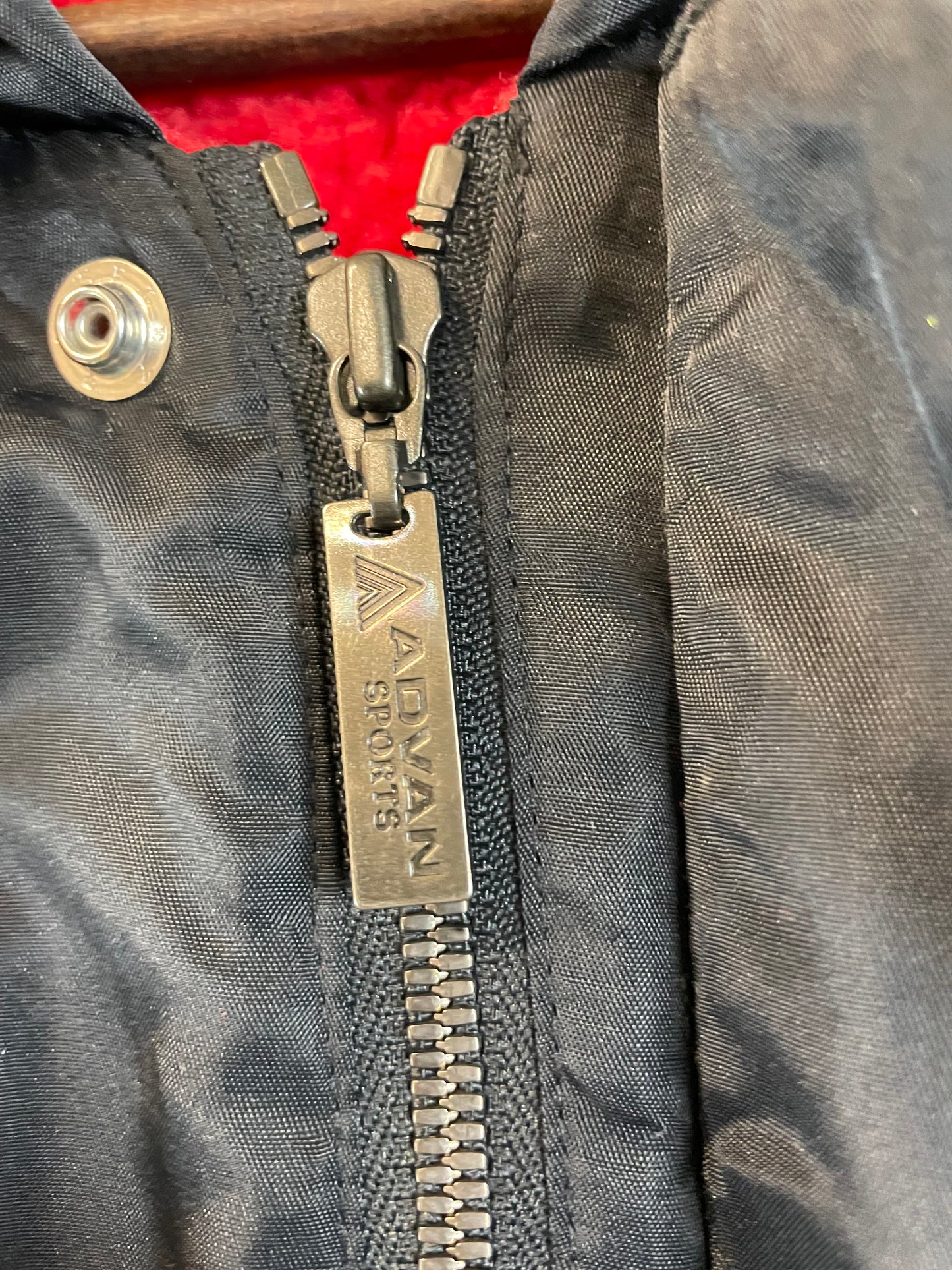 ADVAN - Get a Step Ahead Vintage Black Insulated Bench Coat