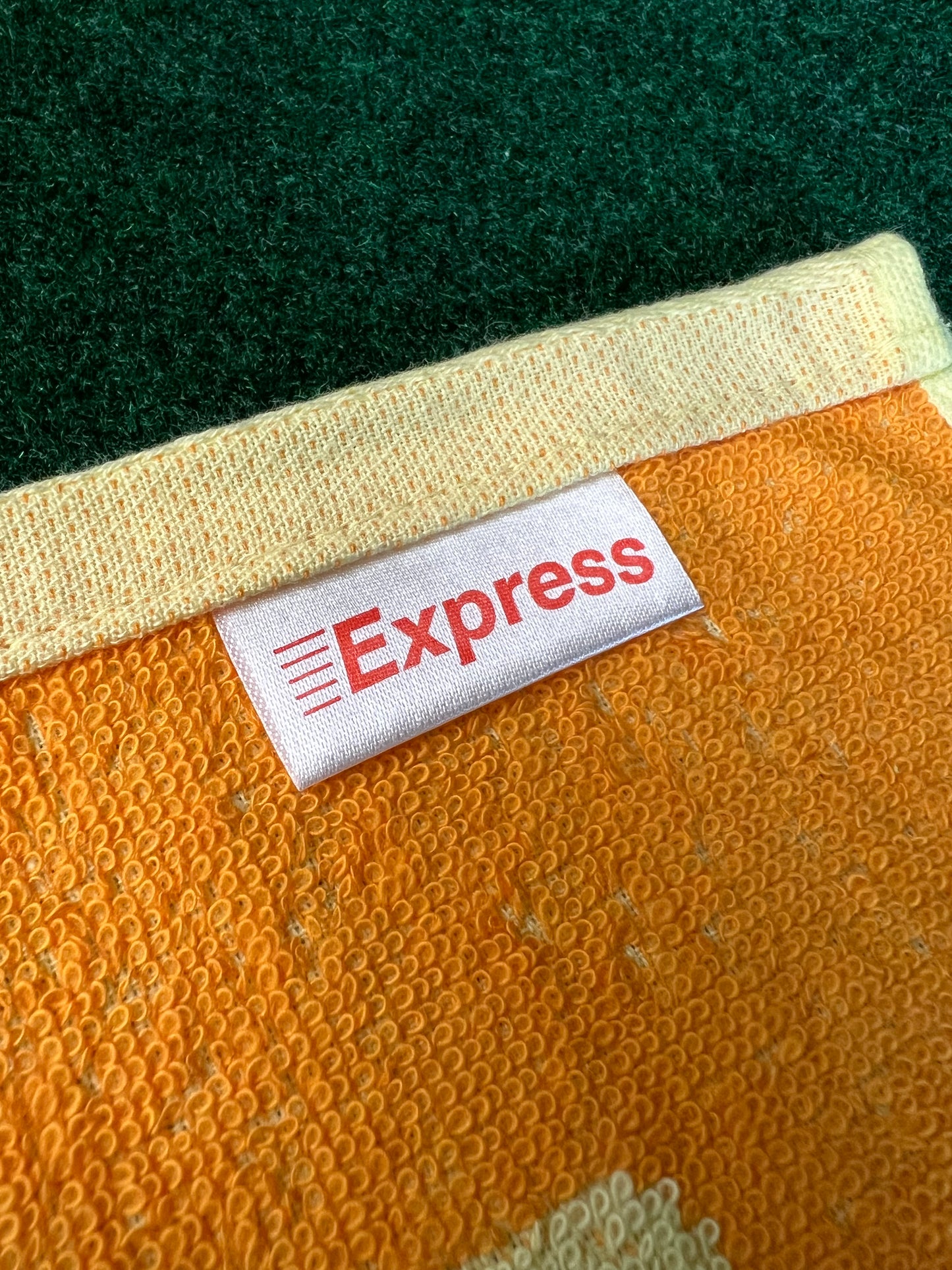 Hello Kitty & Eneos “Express” 2017 Yellow/Orange Promotional Towel