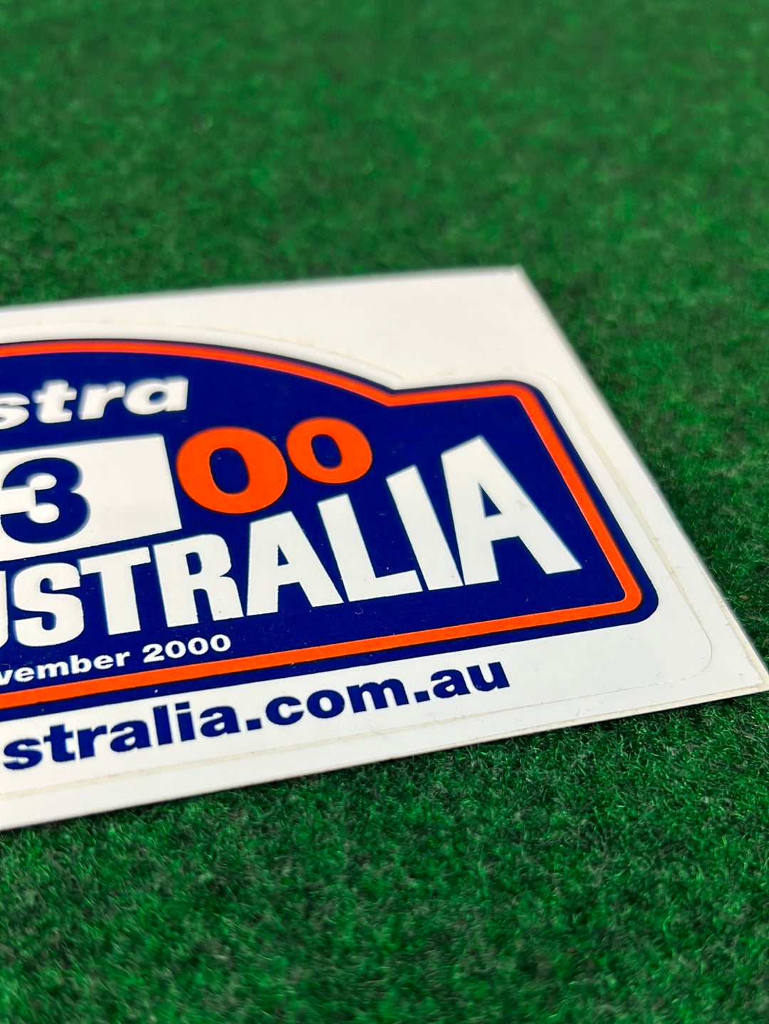 Rally Australia 2000 Event Sticker