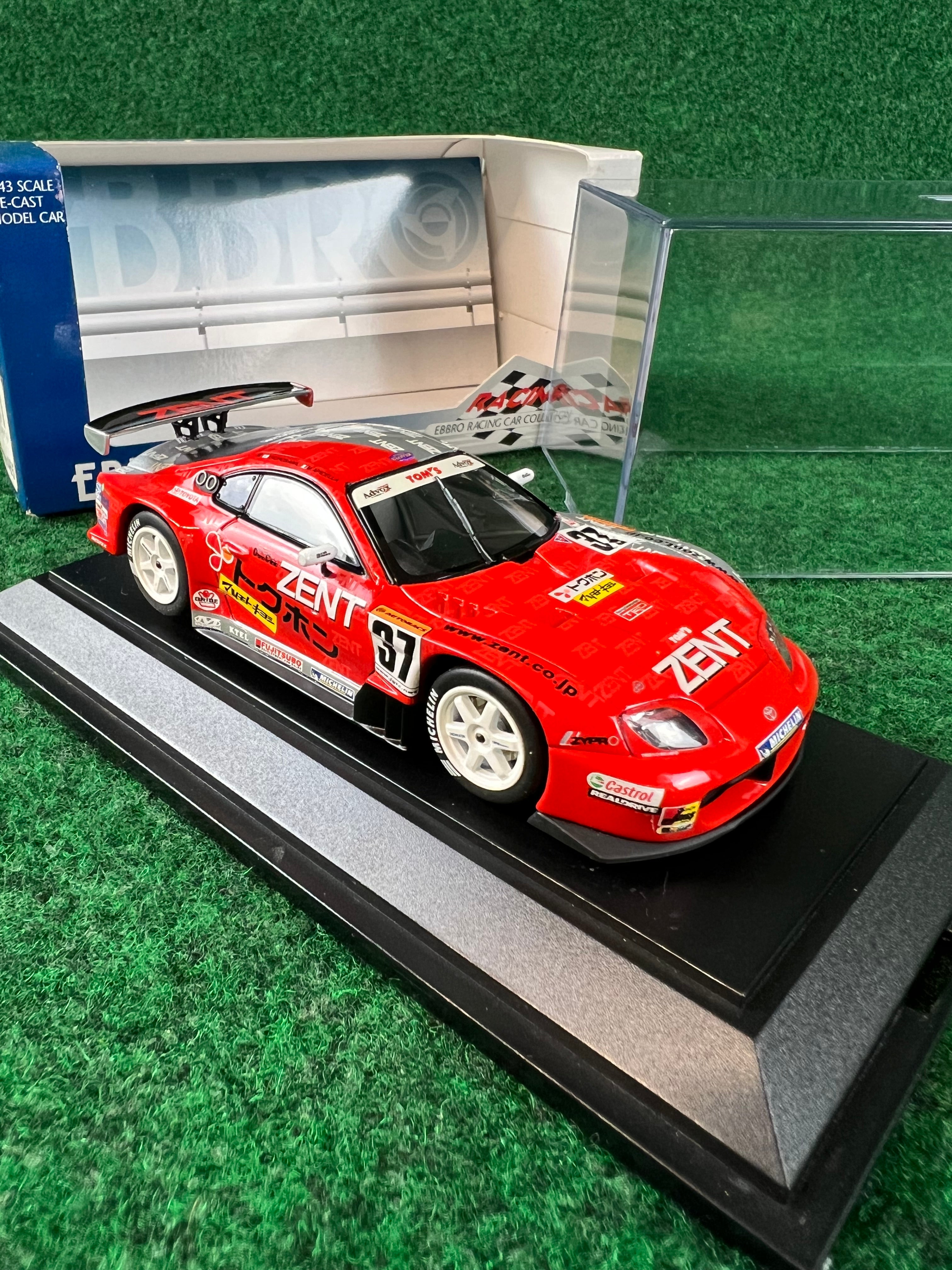 EBBRO - 2003 Zent Tom's Toyota Supra 1/43 Scale Diecast