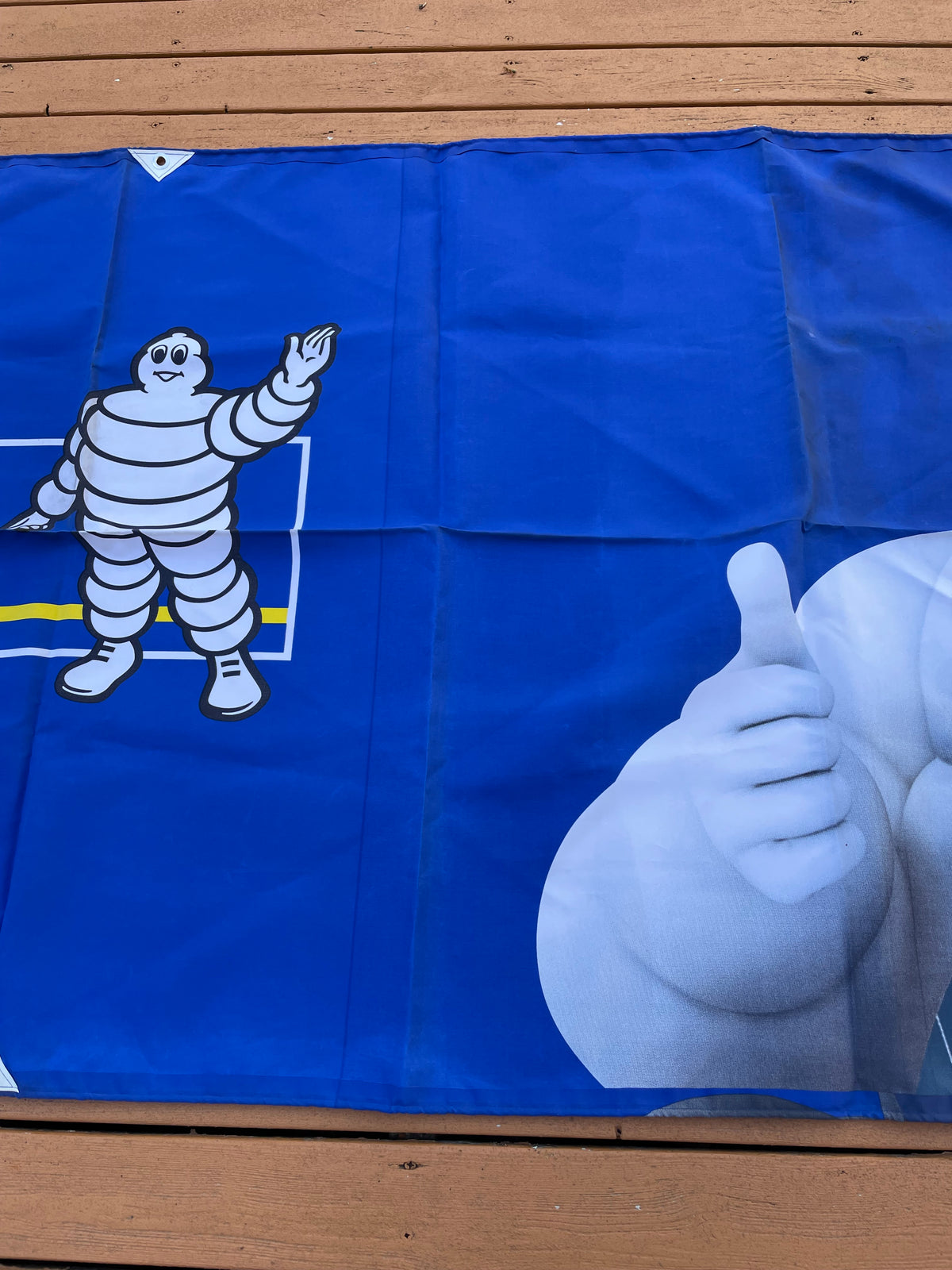Michelin Tires - Bibendum Japanese Retail Shop Advertising Banner