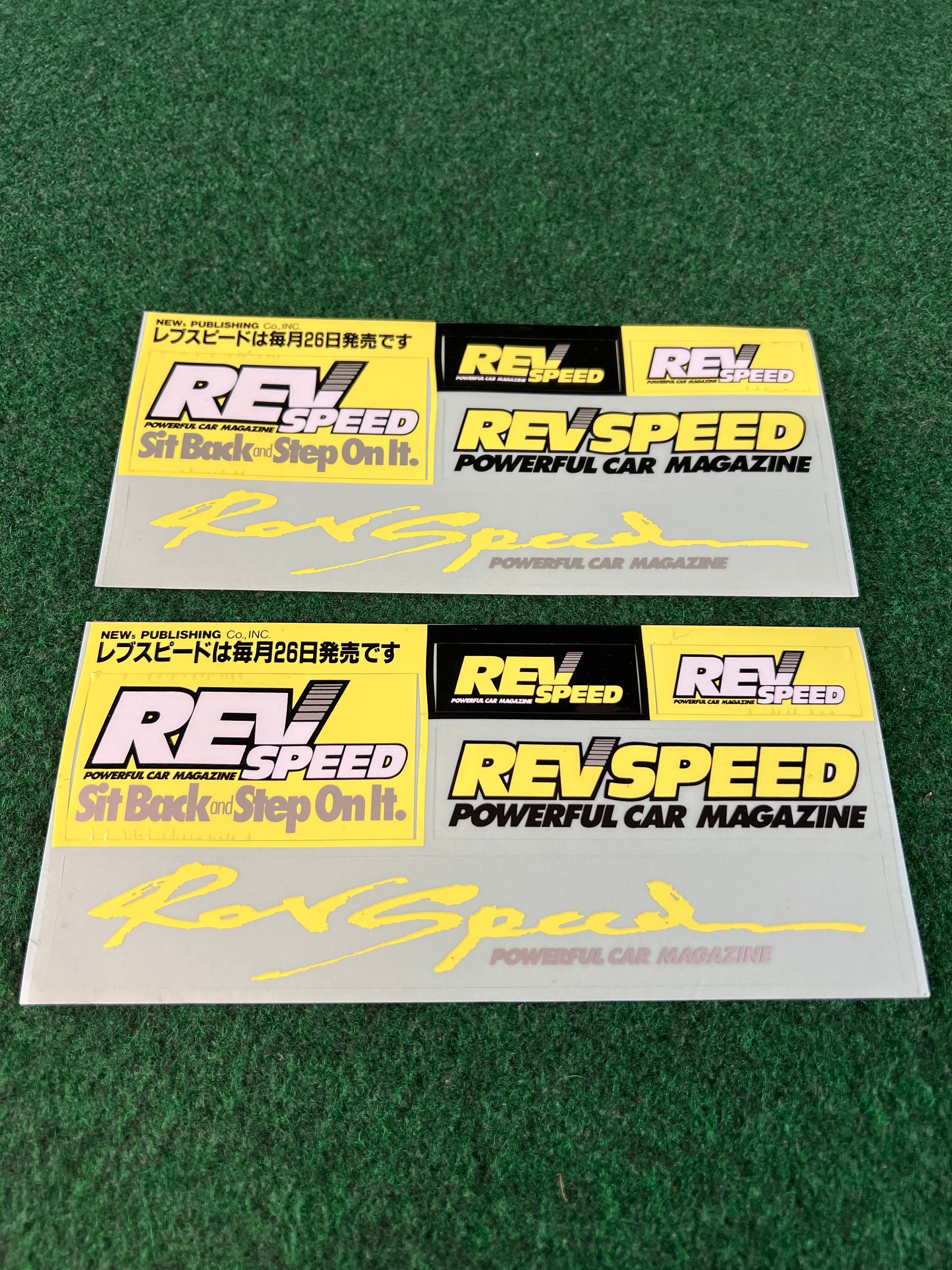 Tickspeed Sticker REVSpeed - Sticker Sheet Set – Stateside Garage