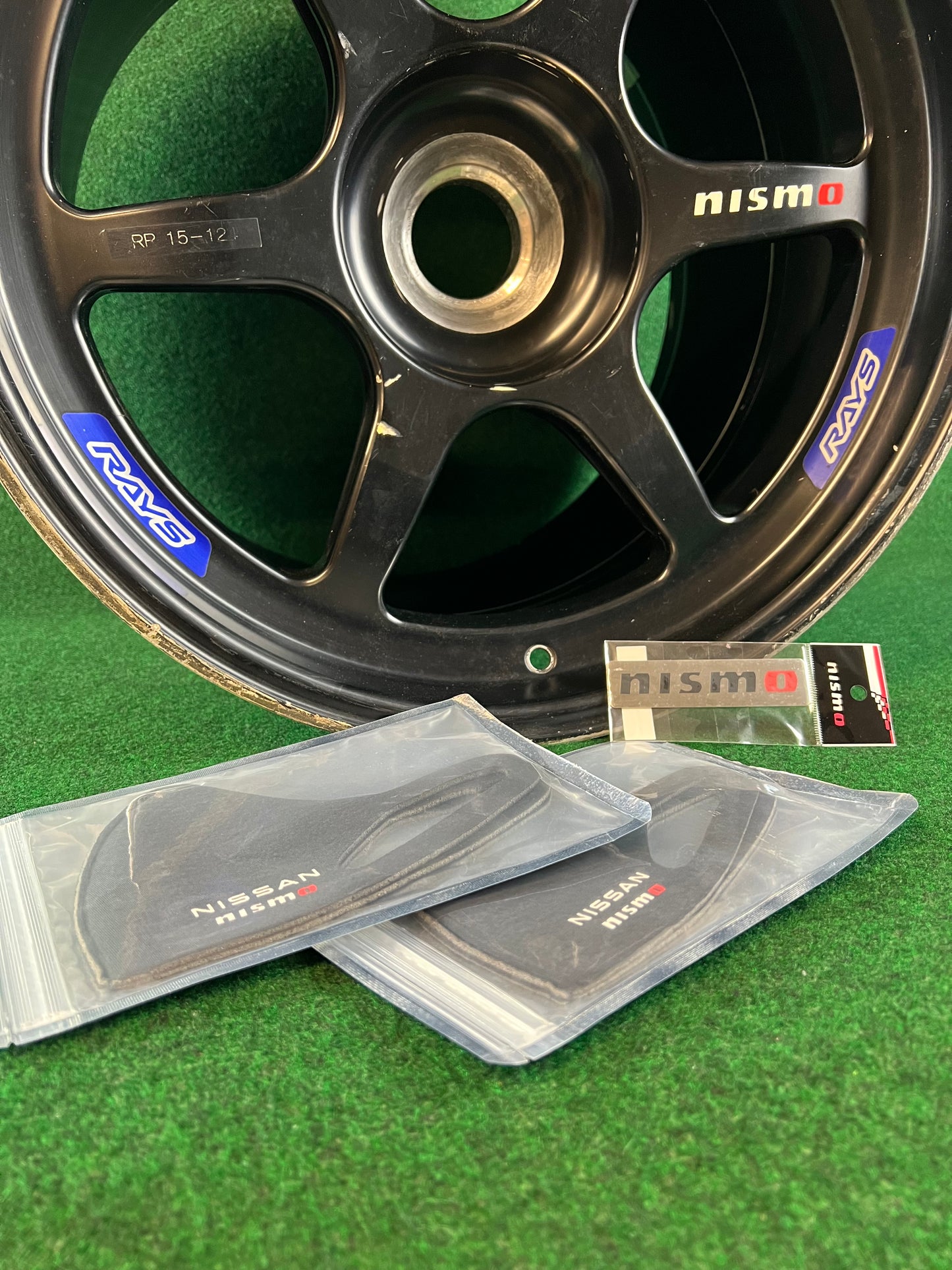 RAYS Nismo SuperGT Nissan R35 GT-R GT3 Centerlock Race Wheel Set