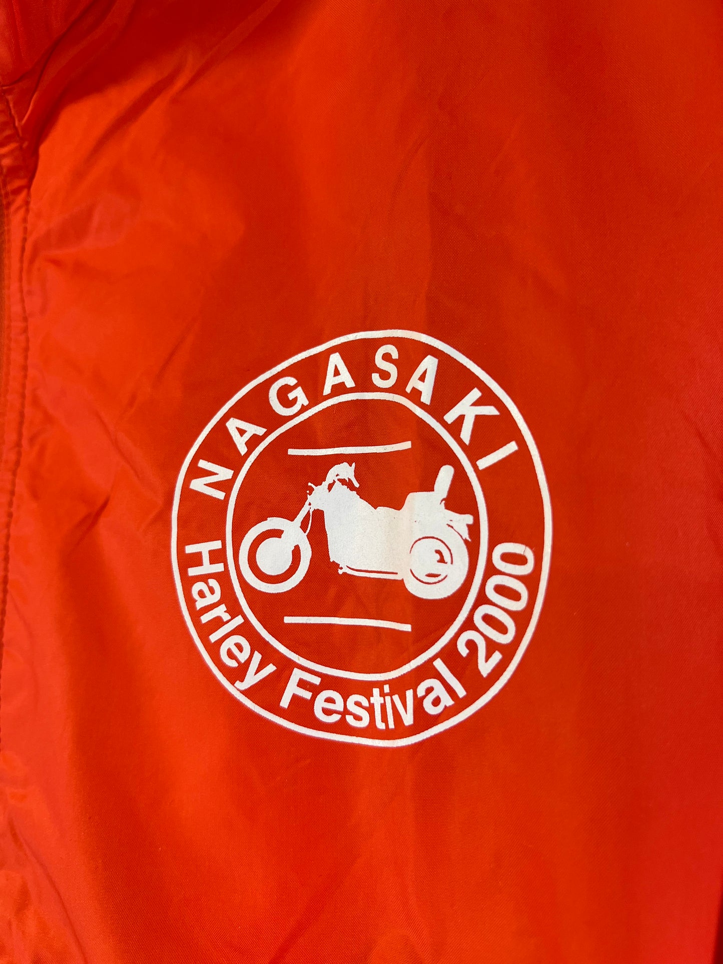 Nagasaki, Japan - Harley Festival 2000 Volunteer Staff Windbreaker Jacket & DVD Set