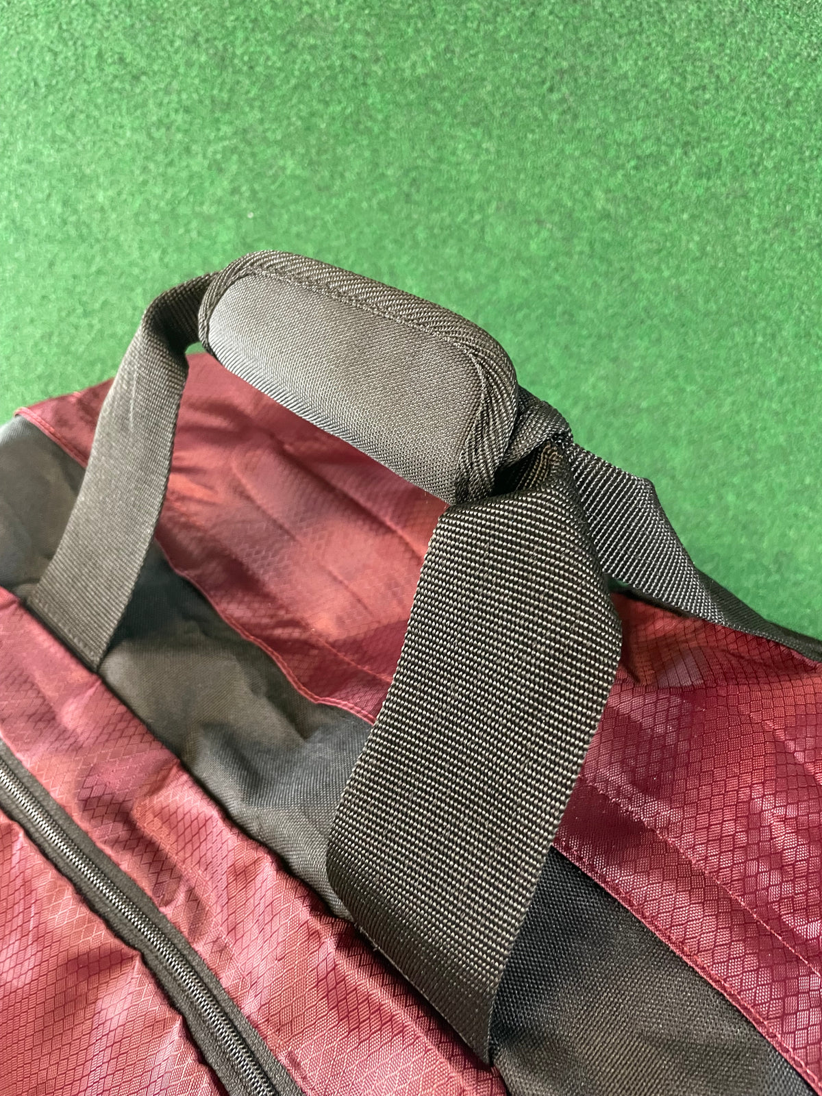 DUNLOP Motorsport - Dark Red & Black Duffle Travel Bag