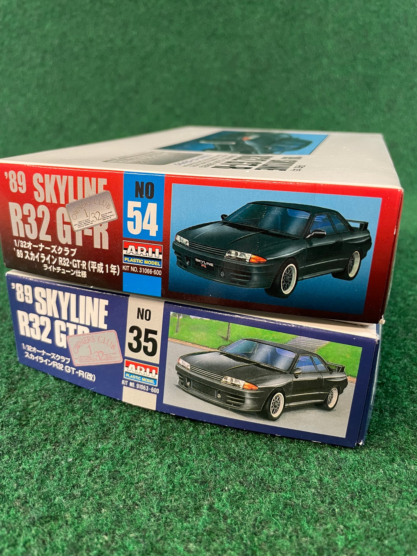 Owners Club - Nissan Skyline R32 GT-R Completed 1/32 Scale Plastic Model Cars