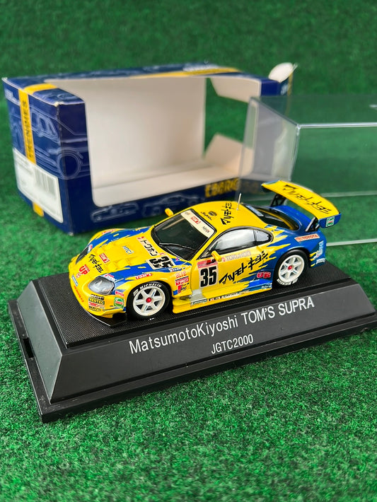 EBBRO Trendies: 2000 MatsumotoKiyoshi TOM's Toyota Supra JGTC 1/43 Scale Diecast