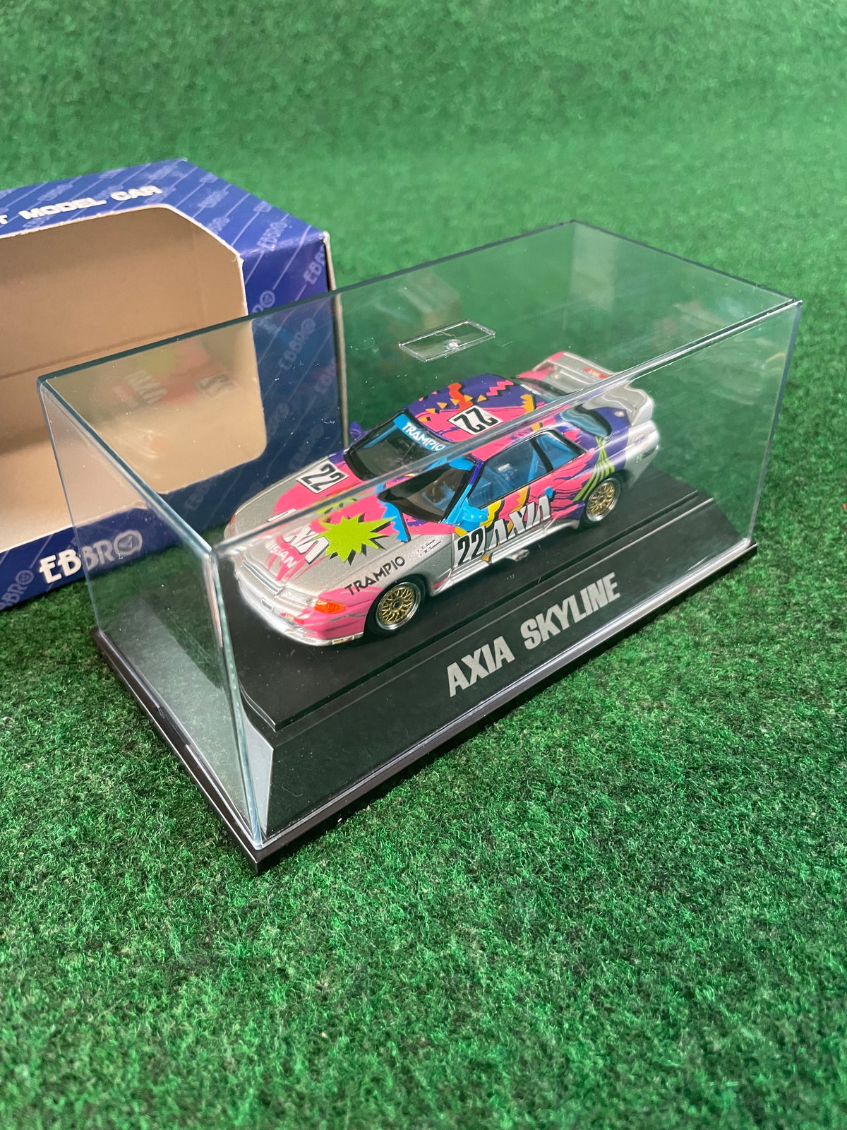 EBBRO Nissan Skyline R32 GTR AXIA Group A Racecar 1/43 Diecast