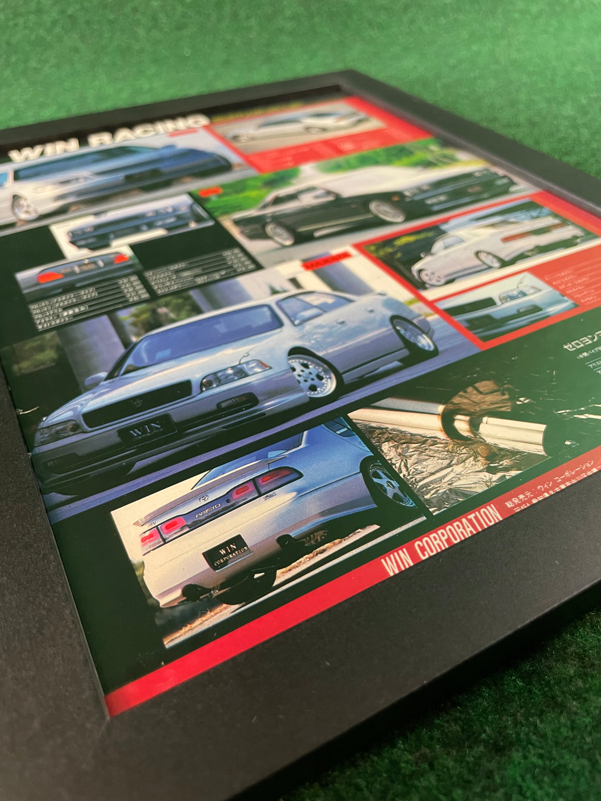 WINN Racing - Toyota Aristo, Majesta & Nissan Cedric Y32 Framed Ad