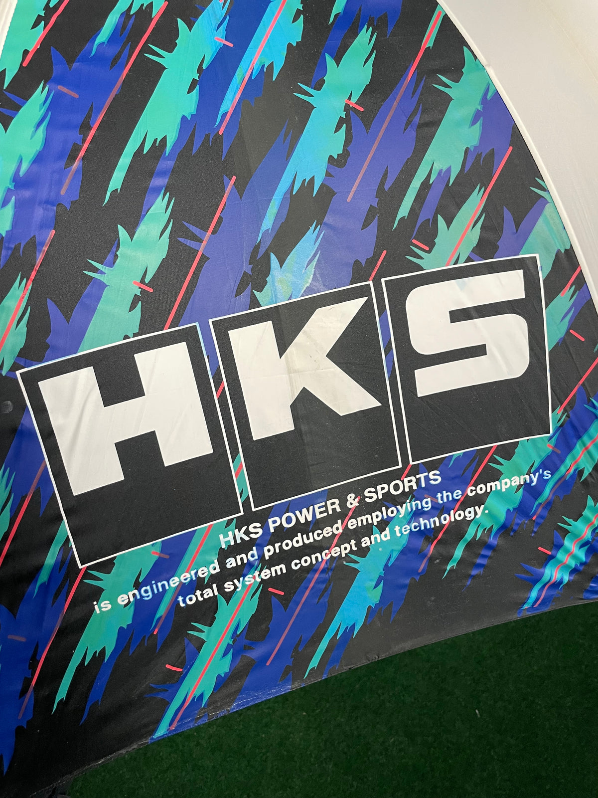 HKS - Oil Slick Vintage Large Golf Umbrella