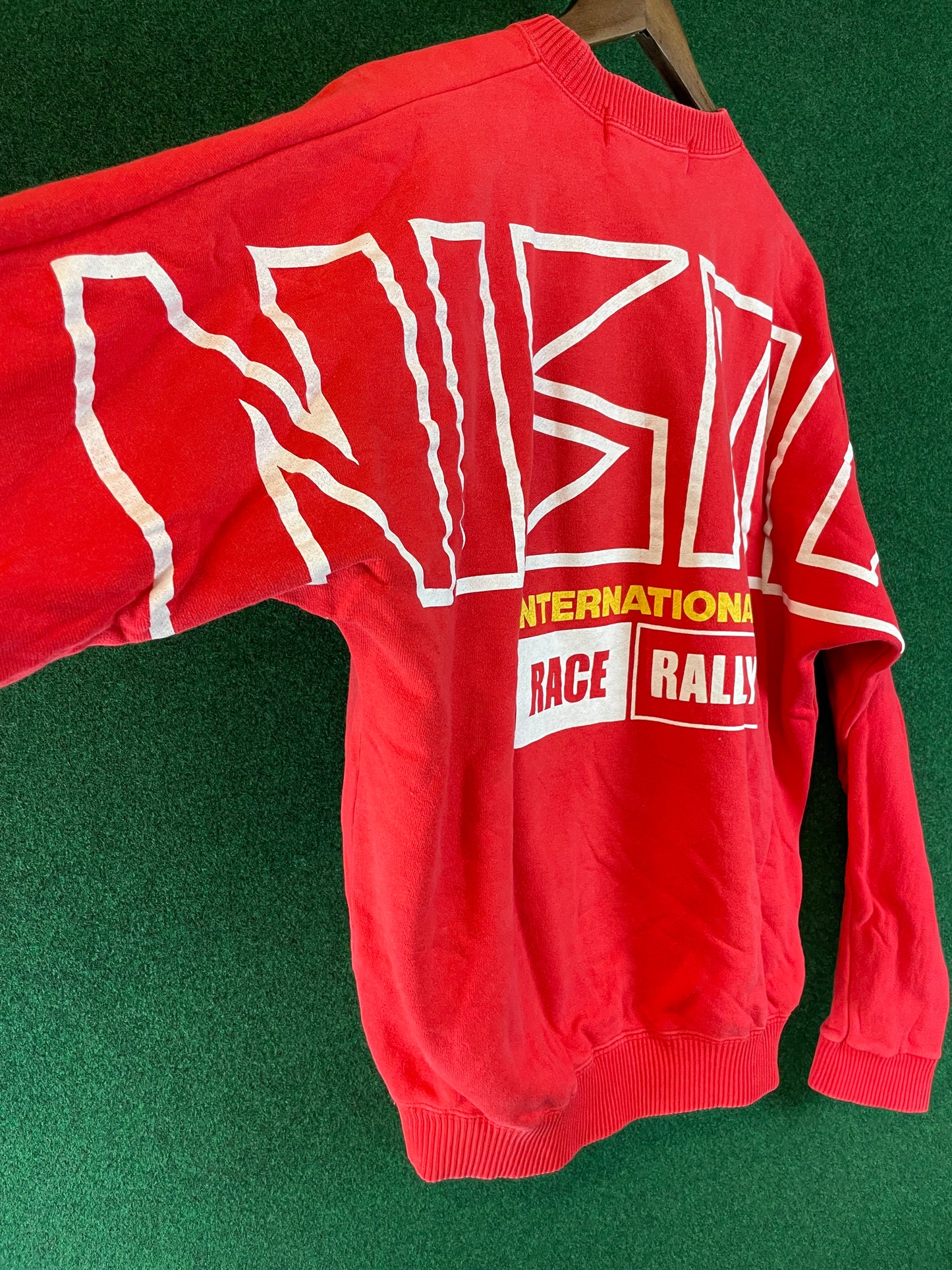 NISMO - Nissan International Race & Rally Team Vintage Red Sweatshirt