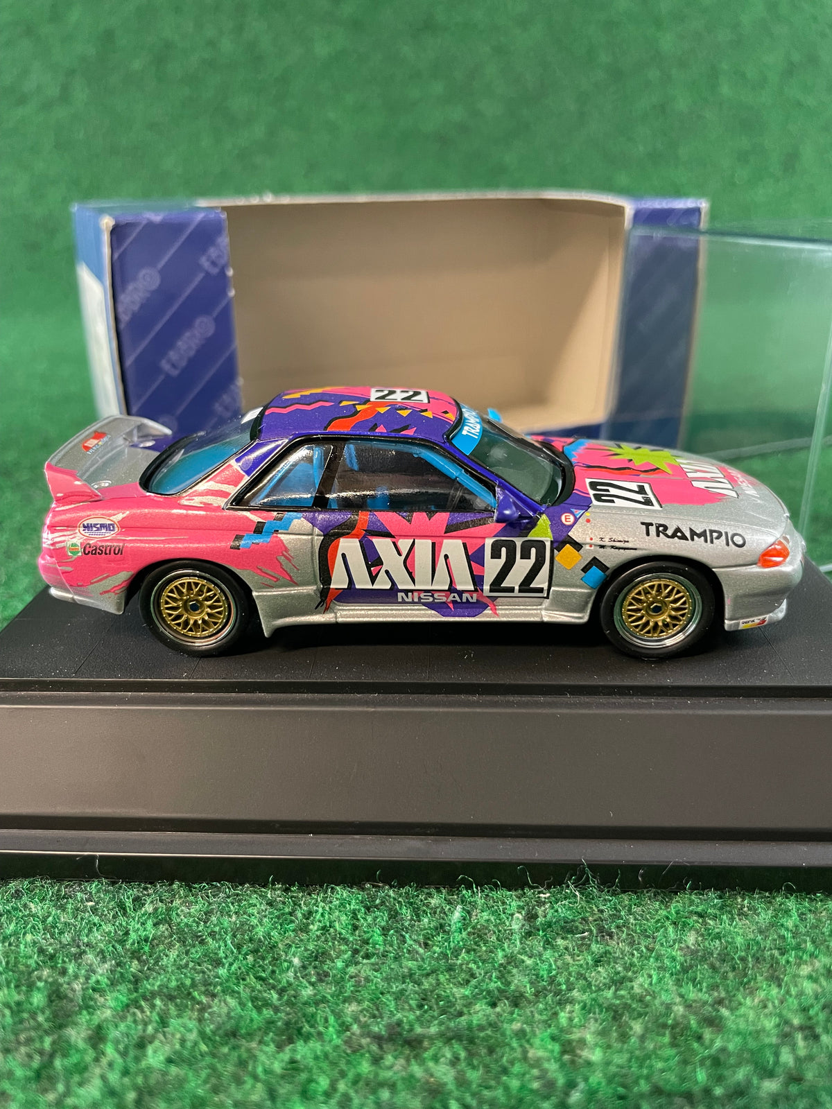 EBBRO Nissan Skyline R32 GTR AXIA Group A Racecar 1/43 Diecast