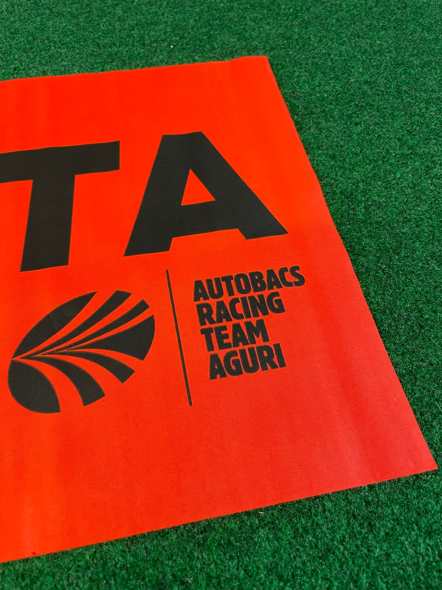 ARTA - Autobacs Racing Team Aguri Event Promotional Fan Flag
