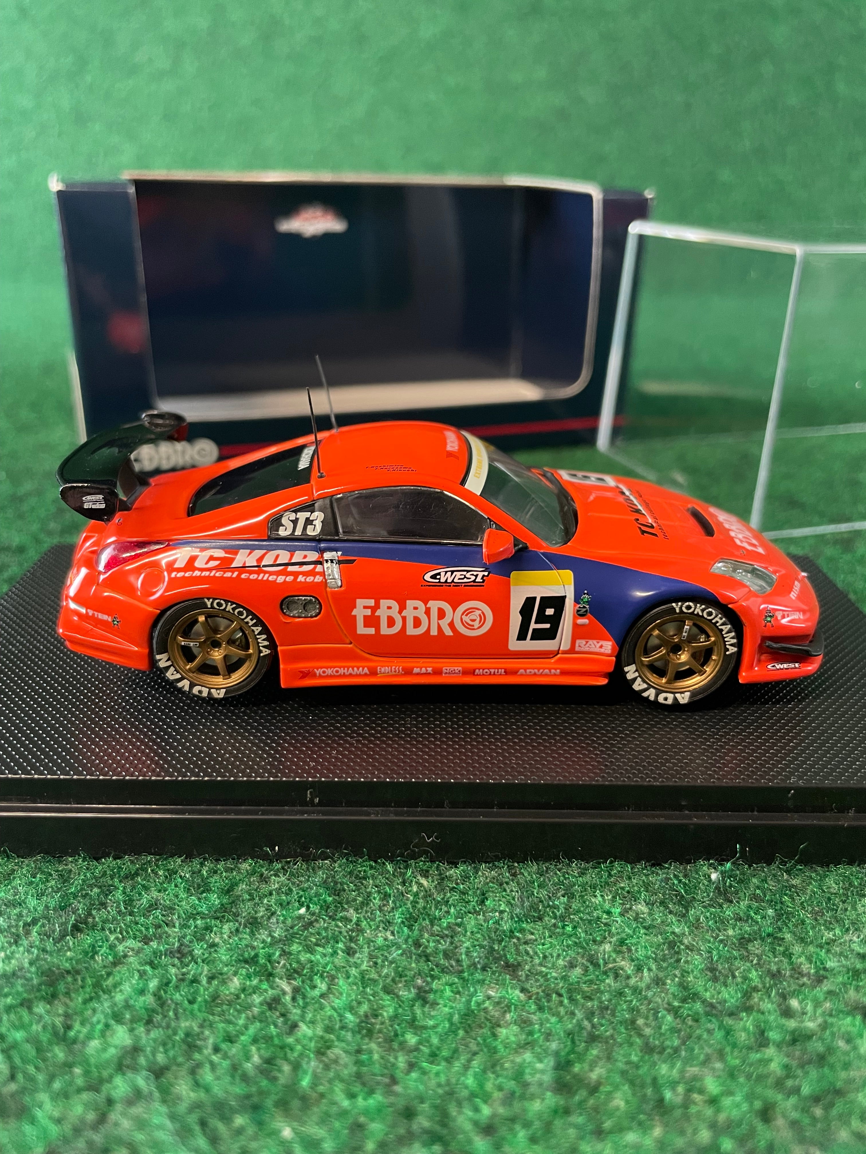 EBBRO Racing Collection Nissan Fairlady Z - TC KOBE Cwest 1/43