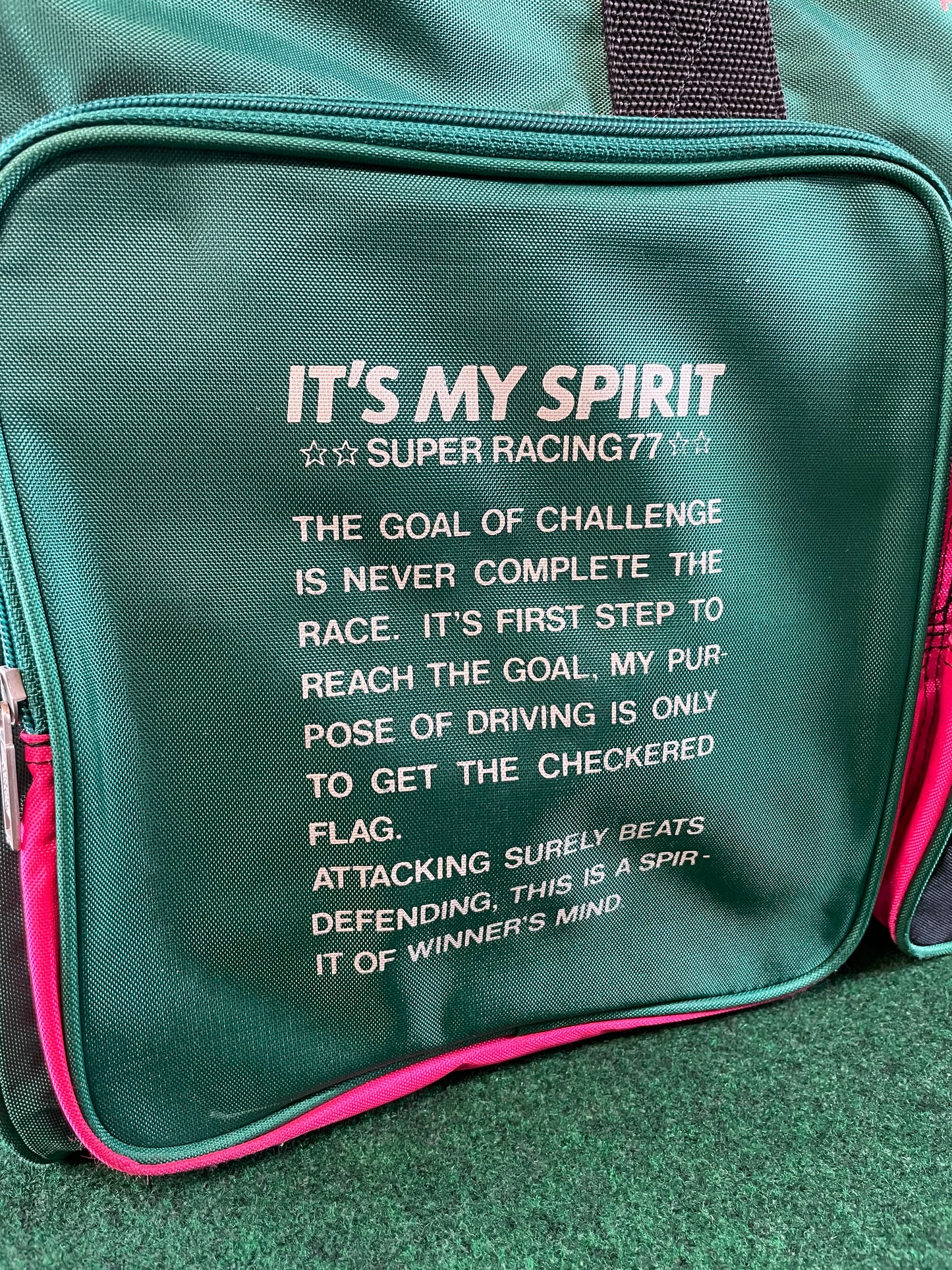 SUPER RACING 77 - Grand Prix Constructor’s History Vintage Duffle Bag