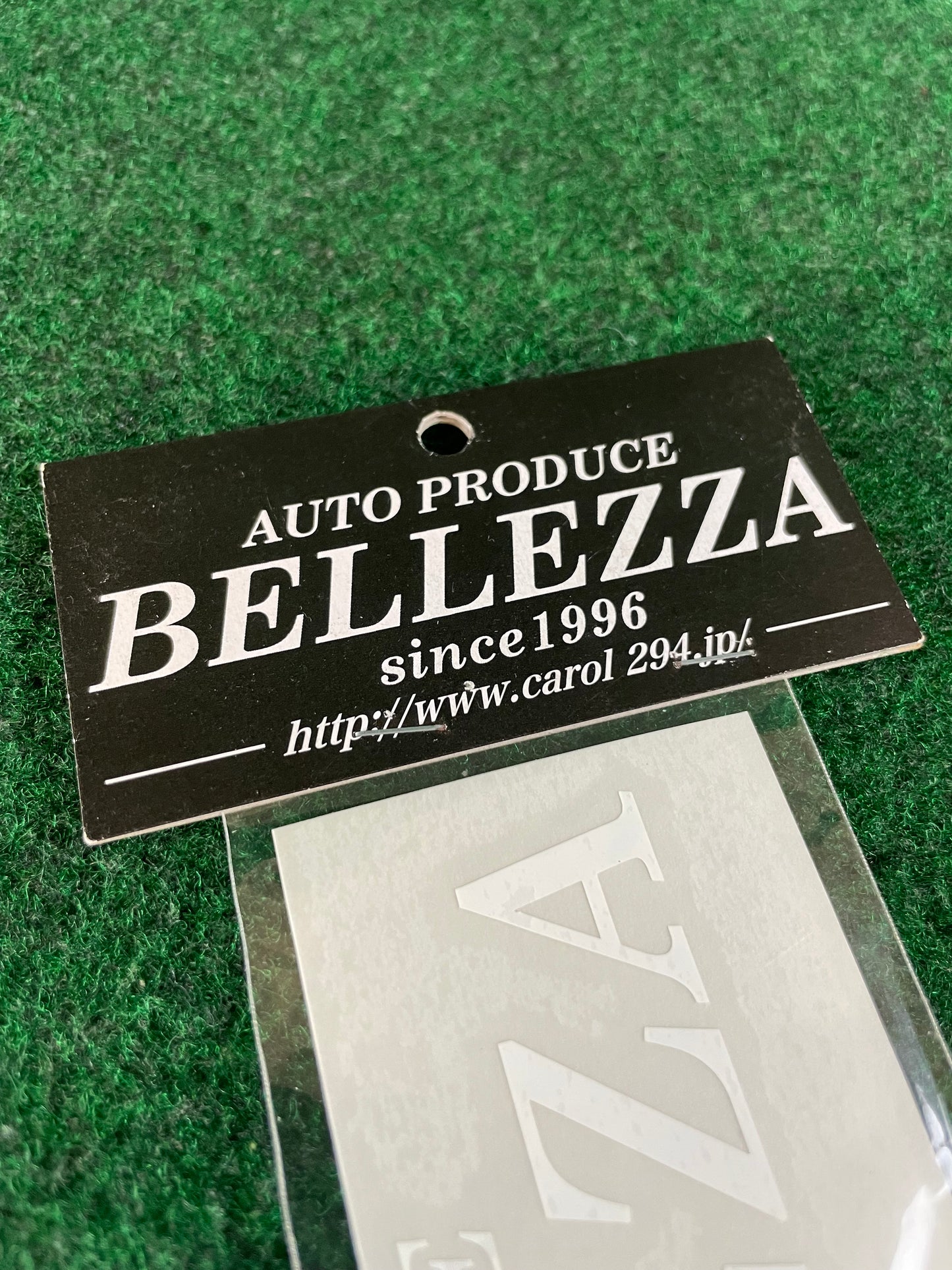 Auto Produce BELLEZZA - Since 1996 White Decal Sticker