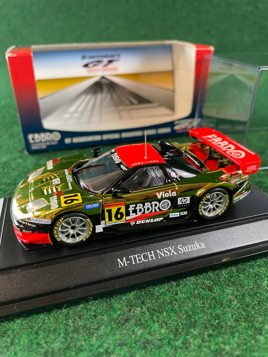 EBBRO - 2004 JGTC M-TECH Honda NSX Suzuka 1/43 Scale Diecast