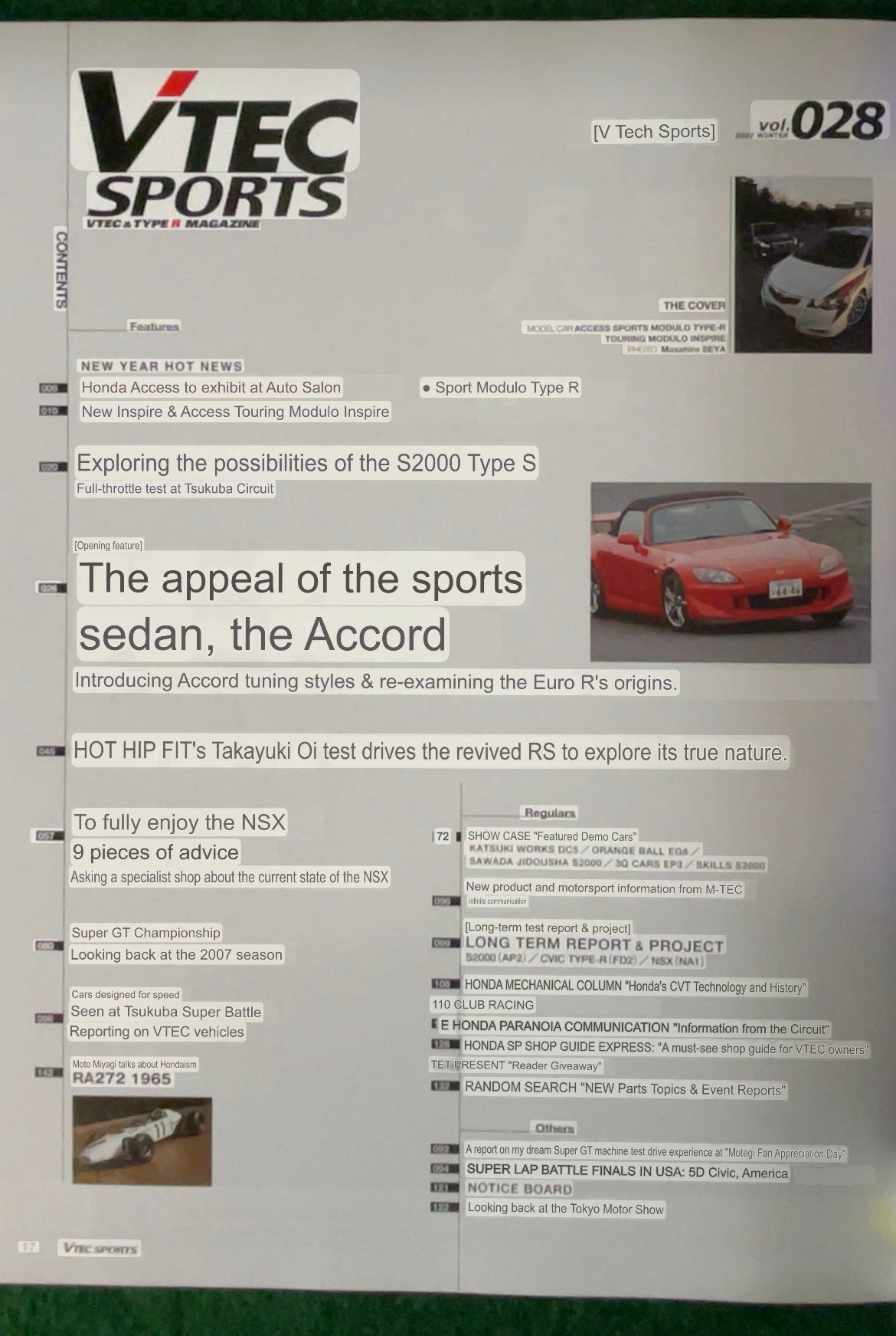 VTEC SPORTS Magazine - Vol. 028