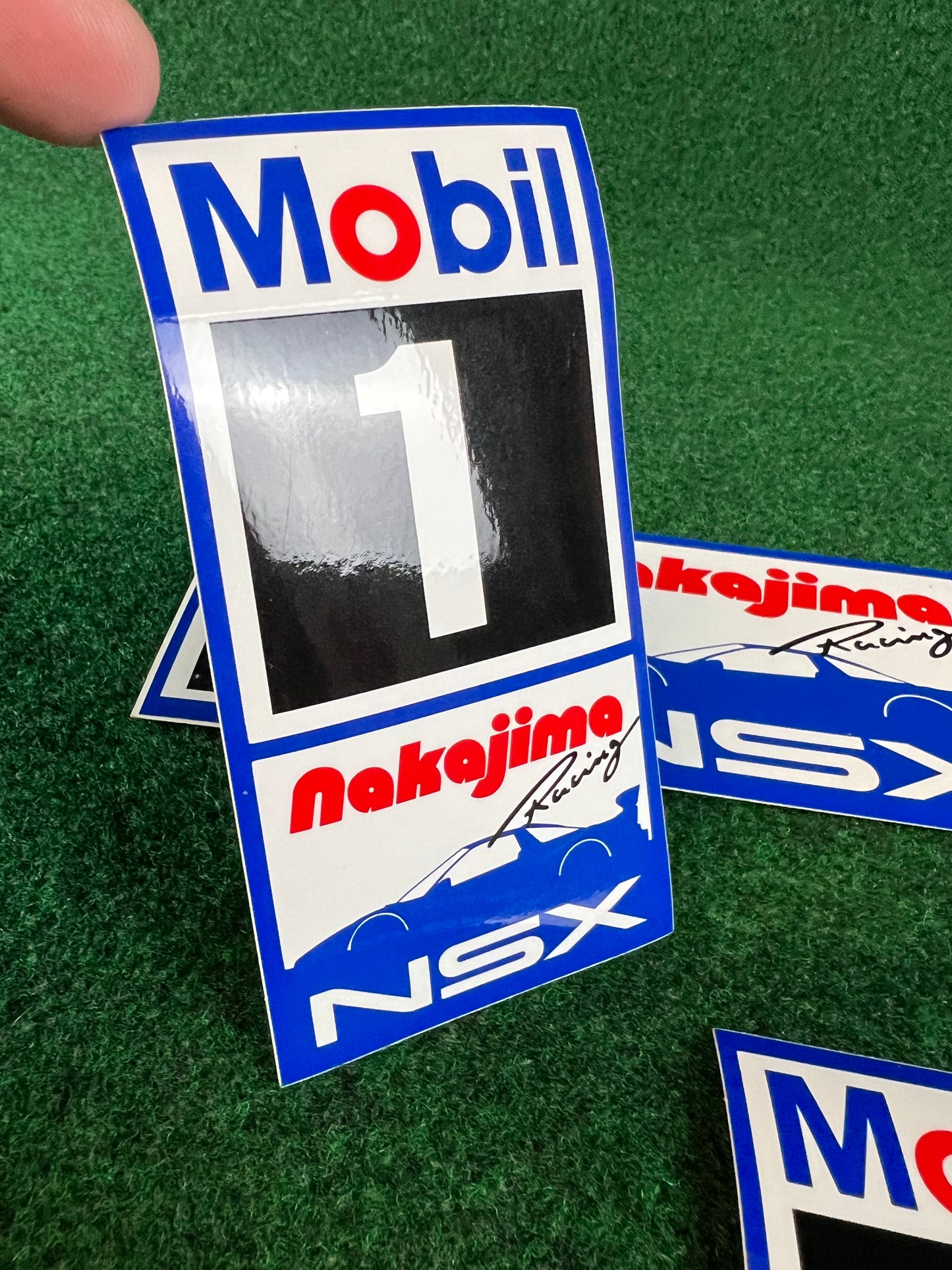Mobil1 Nakajima Racing Honda NSX - JGTC Sticker Set