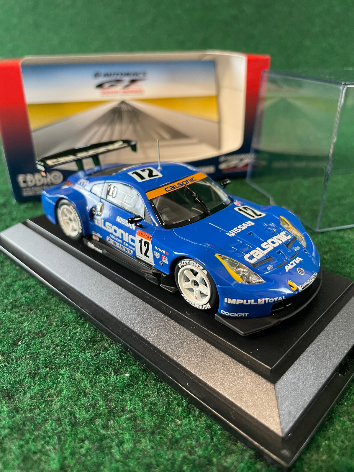 EBBRO JGTC 2004 Calsonic IMPUL Nissan Fairlady Z Late 1/43 Scale Diecast