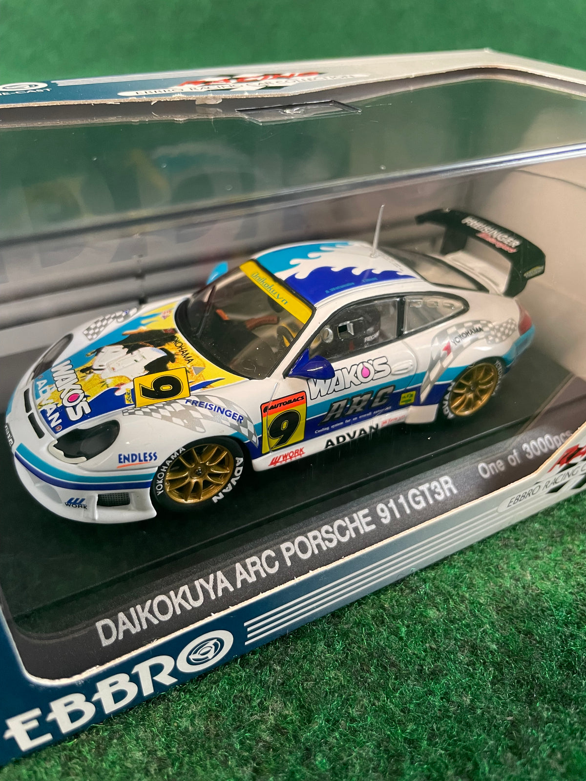 EBBRO Racing Car Collection - JGTC Daikokuya ARC Porsche 911 GT3R 1/43 Scale Diecast