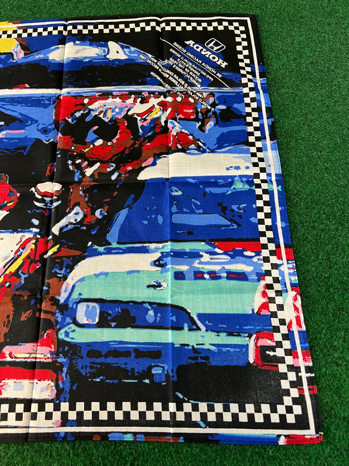 HONDA - 1996 Racing Scene Indycar, Solar Challenge & JTCC Accord Handkerchief Cloth