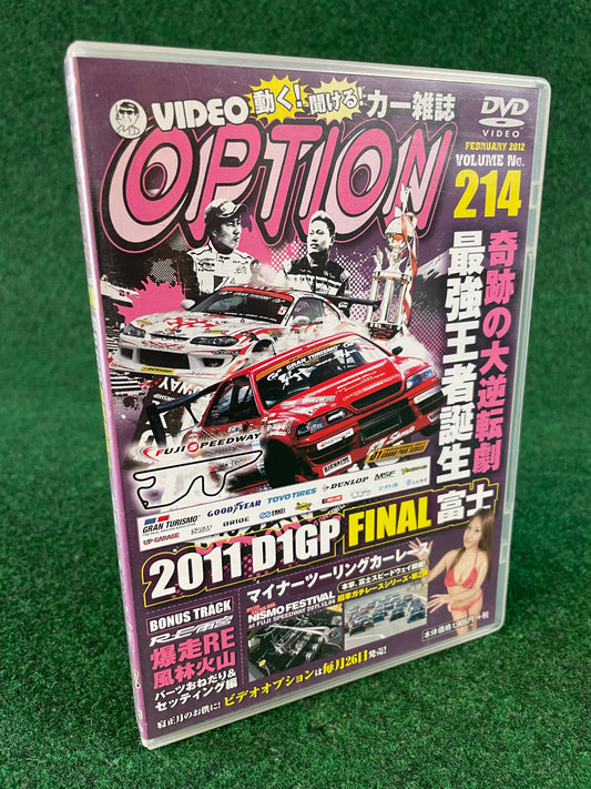 Option Video DVD - Vol. 214