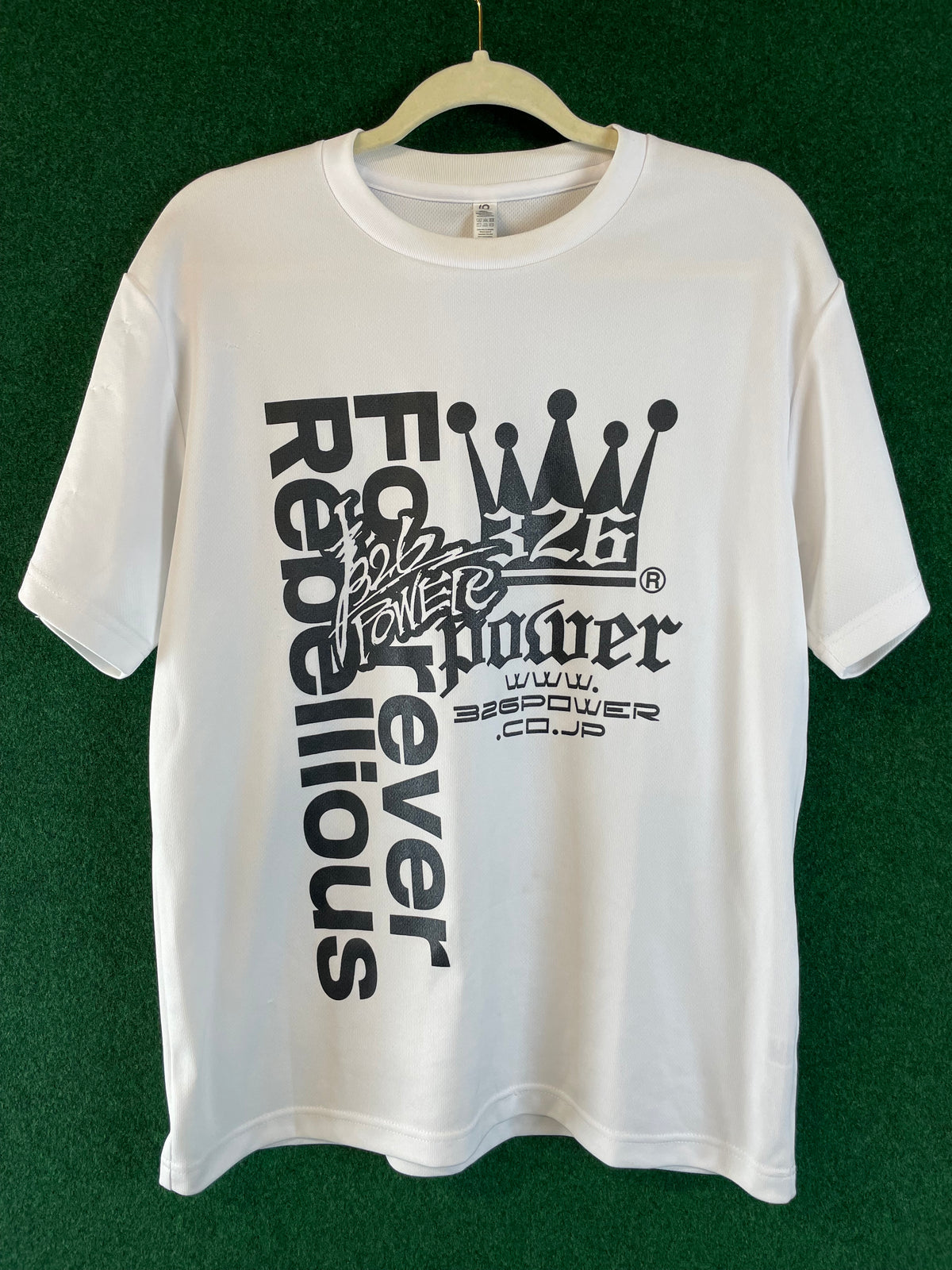 326POWER - Forever Rebellious White T-shirt