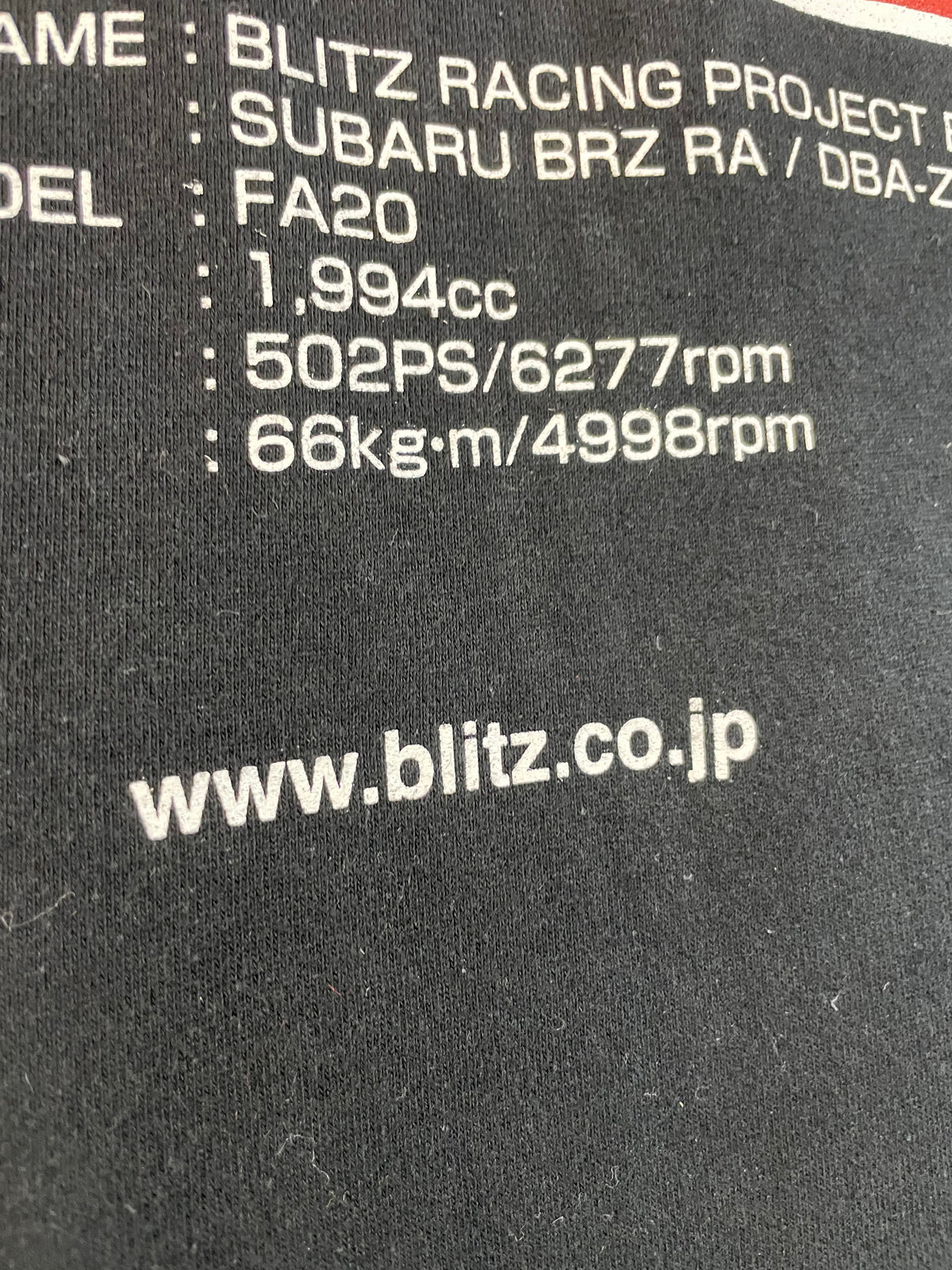 BLITZ Racing Project - Subaru BRZ Zip Up Hooded Sweatshirt