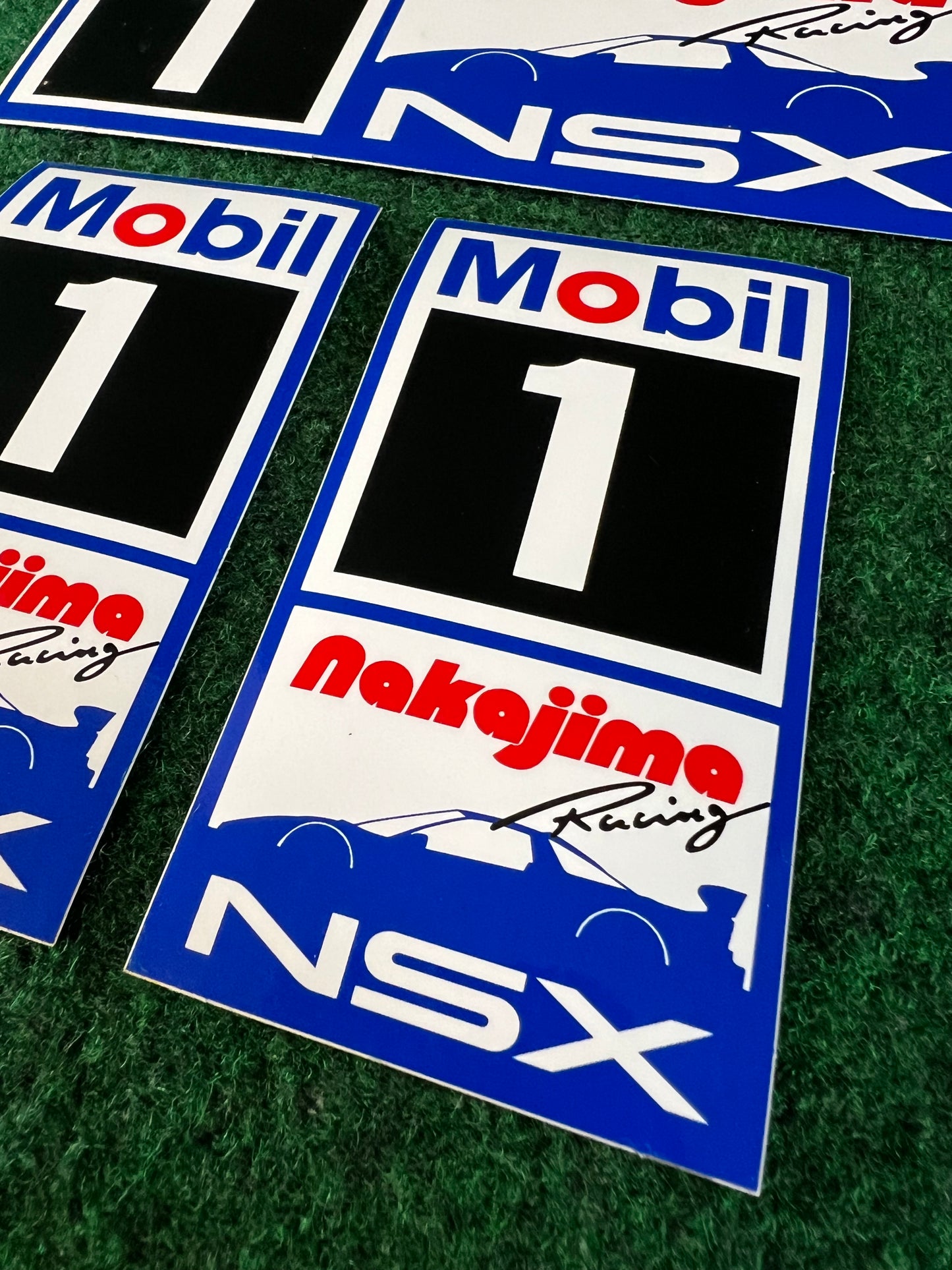Mobil1 Nakajima Racing Honda NSX - JGTC Sticker Set