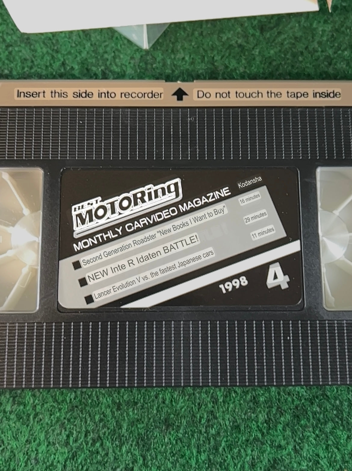 Best Motoring VHS - March & April 1998
