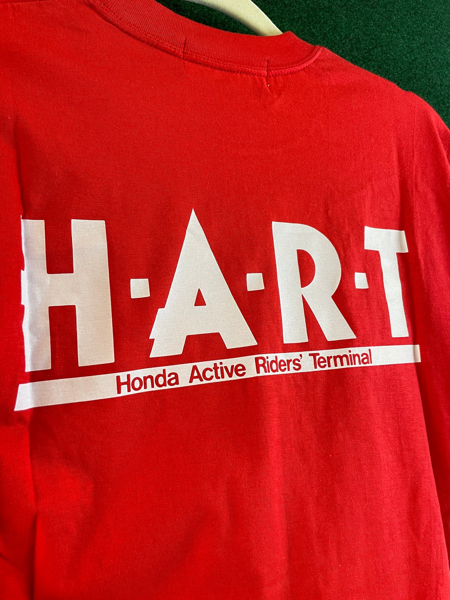 HART - Honda Active Riders Terminal Red Short Sleeve T-Shirt