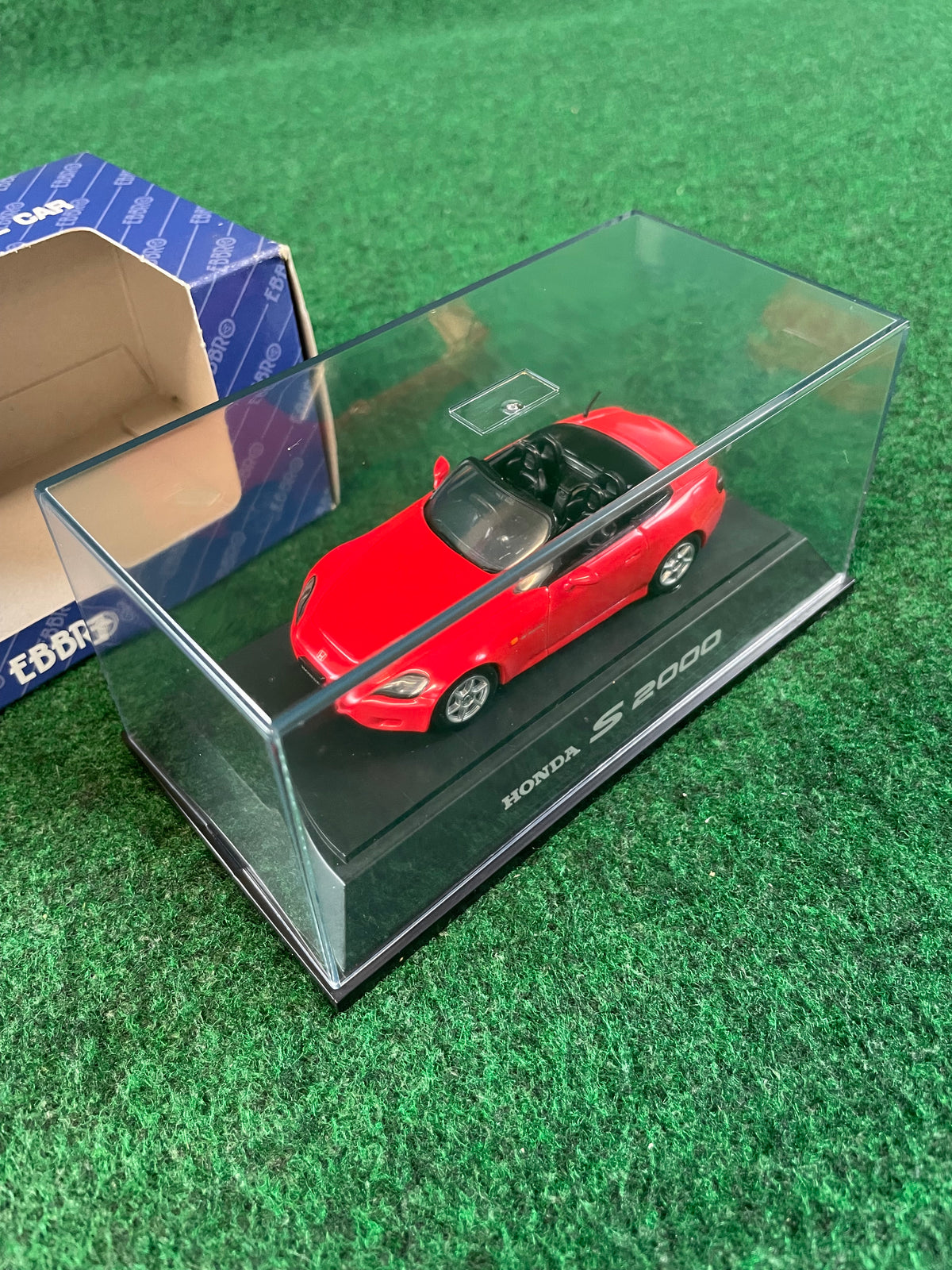 EBBRO 1999 Honda S2000 (New Formula Red) 1/43 Scale Diecast