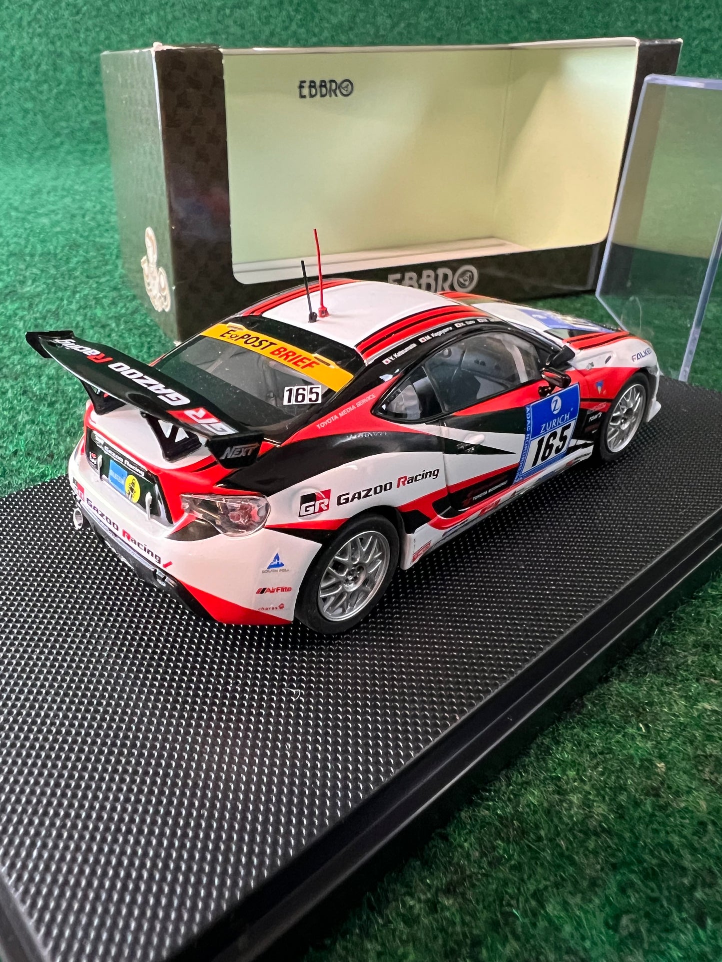 EBBRO TOYOTA 86 Nurburgring 24-hour Race 2012 No.165 1/43 Scale Diecast