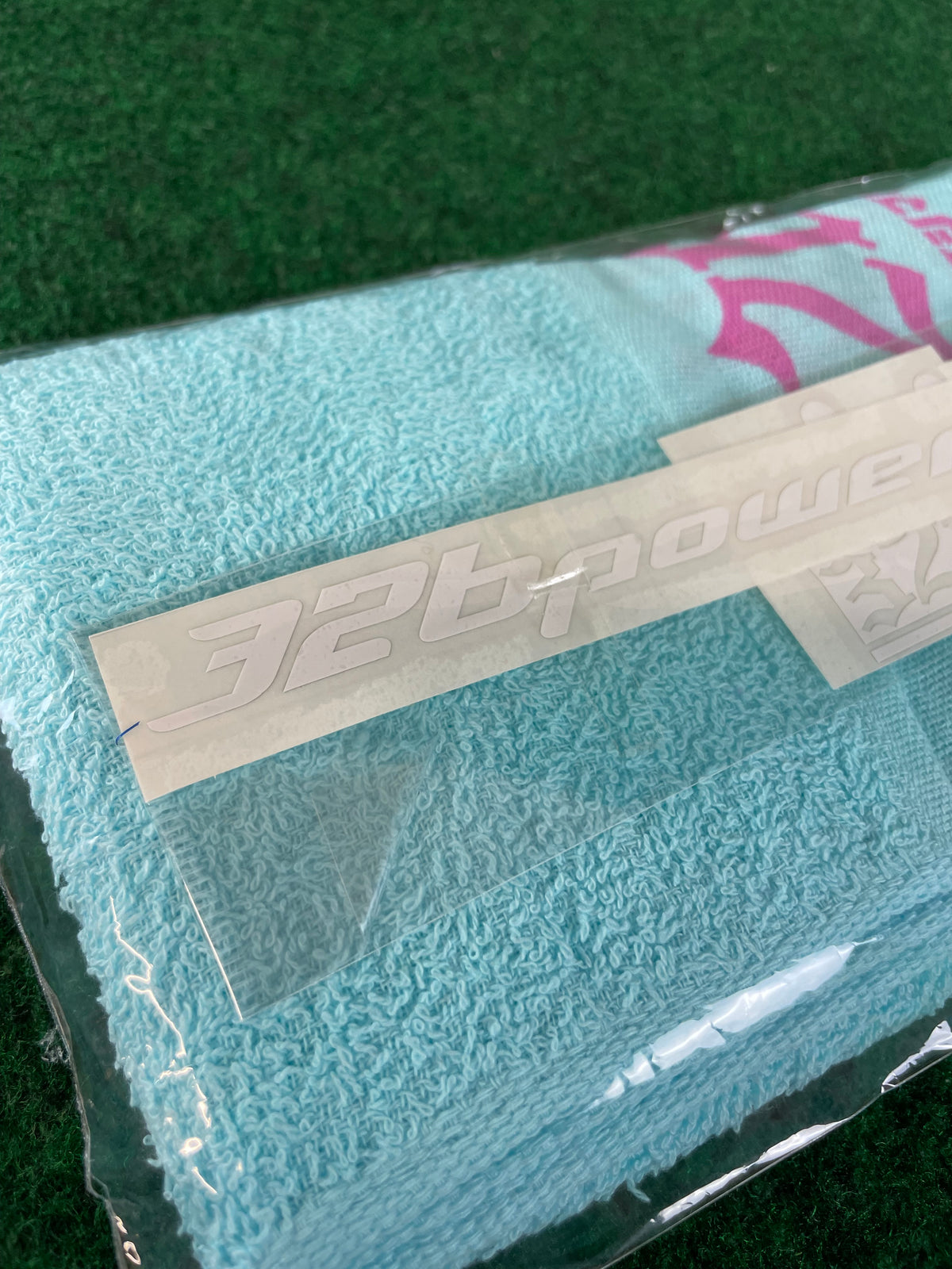 326POWER - Towel and Sticker Decal Sticker Set