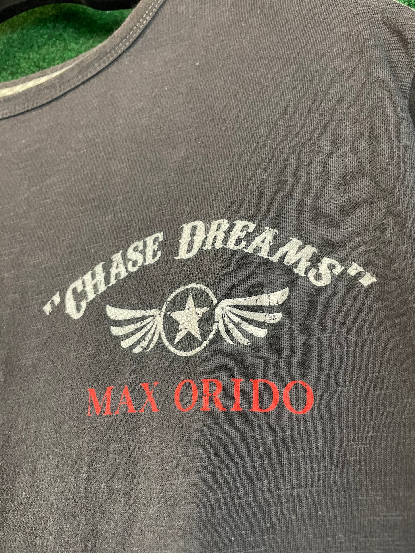 Max Orido 559 Ridox Vintage Style Distressed T-Shirt