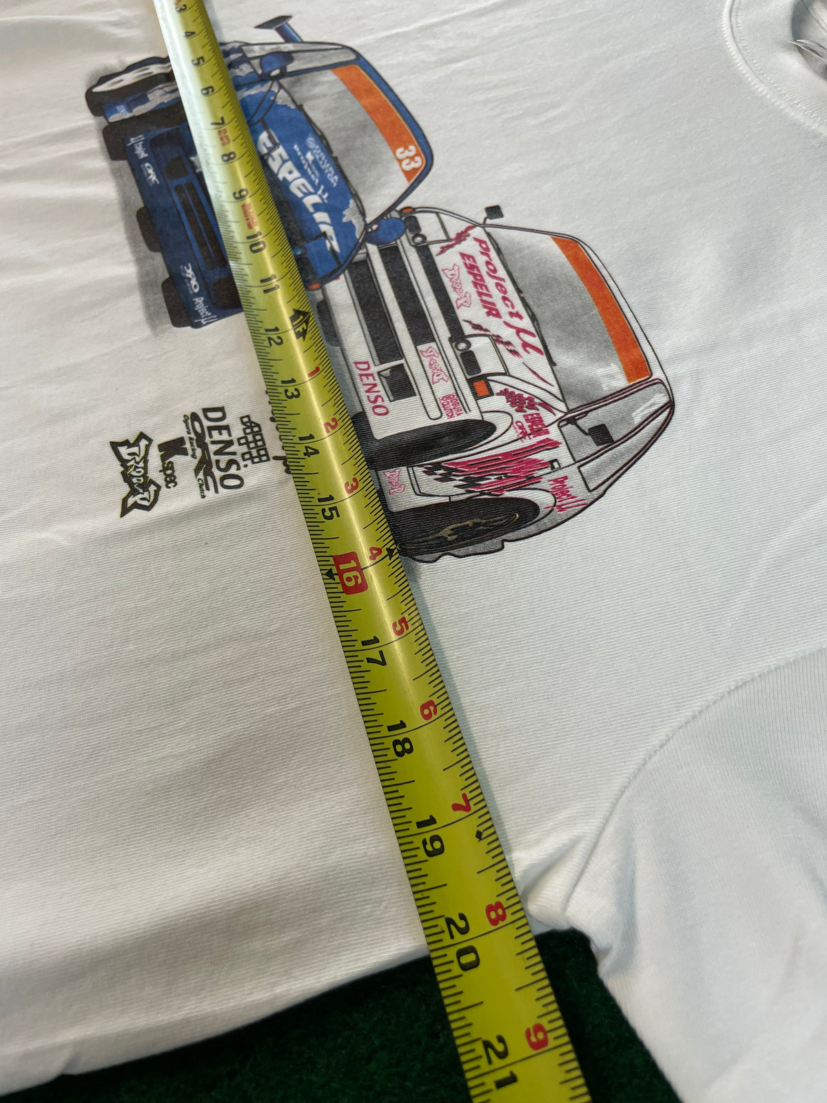 Droo-P D1GP Toyota AE86 - Espelir, Project Mu, Denso, ORC, KSpec T-Shirt (L)