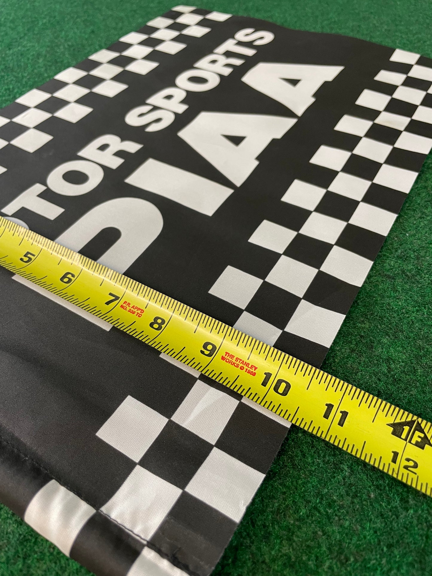 PIAA Motor Sports Racing Team Vintage Cheering Race Fan Flag