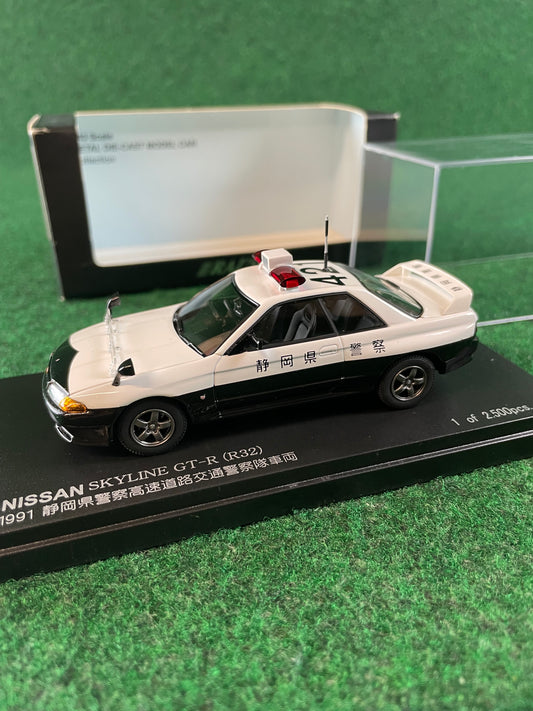 Rai’s - Nissan Skyline R32 GT-R Shizuoka Police Car 1/43 Scale Diecast
