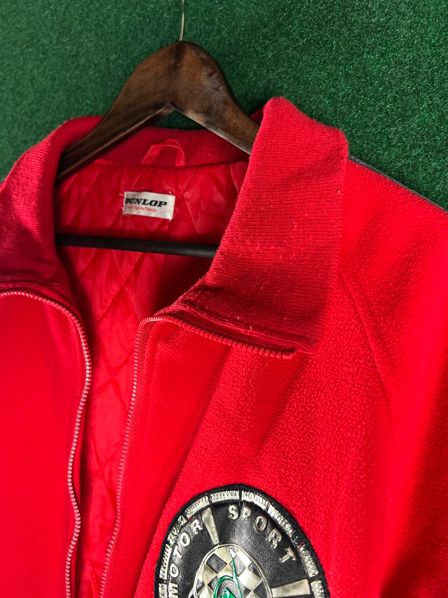 DUNLOP Motorsports - Vintage Fleece Zip Up Jacket
