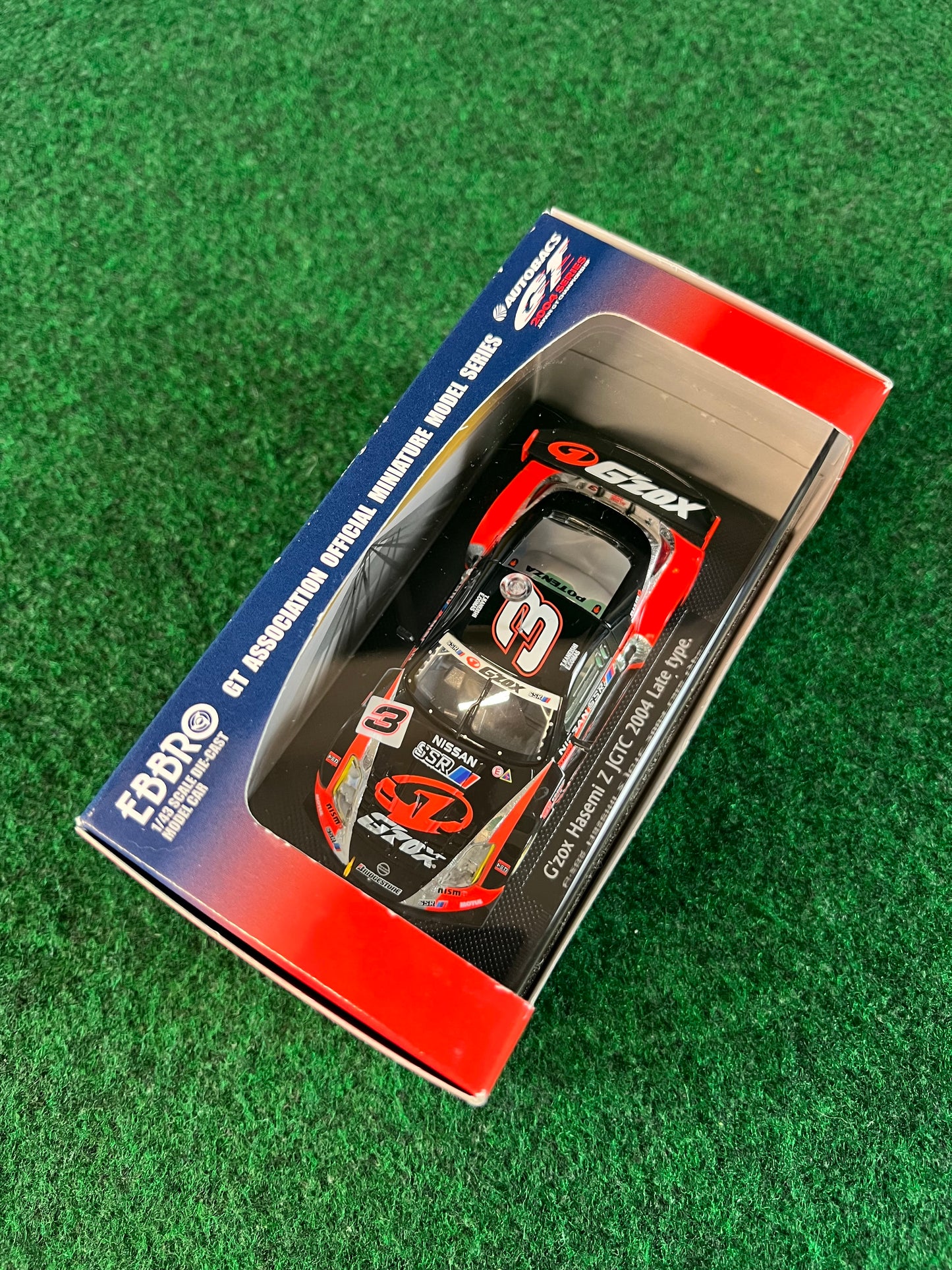 EBBRO - 2004 JGTC Hasemi G’Zox Nissan Fairlady Z 1/43 Scale Diecast