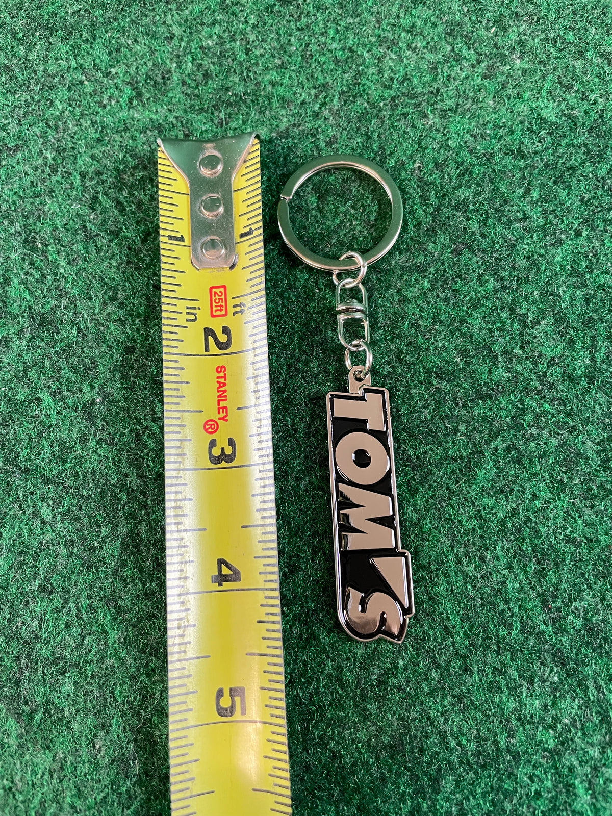 TOM'S Emblem Metal Keychain Collection - 1997 to 2018 Logo