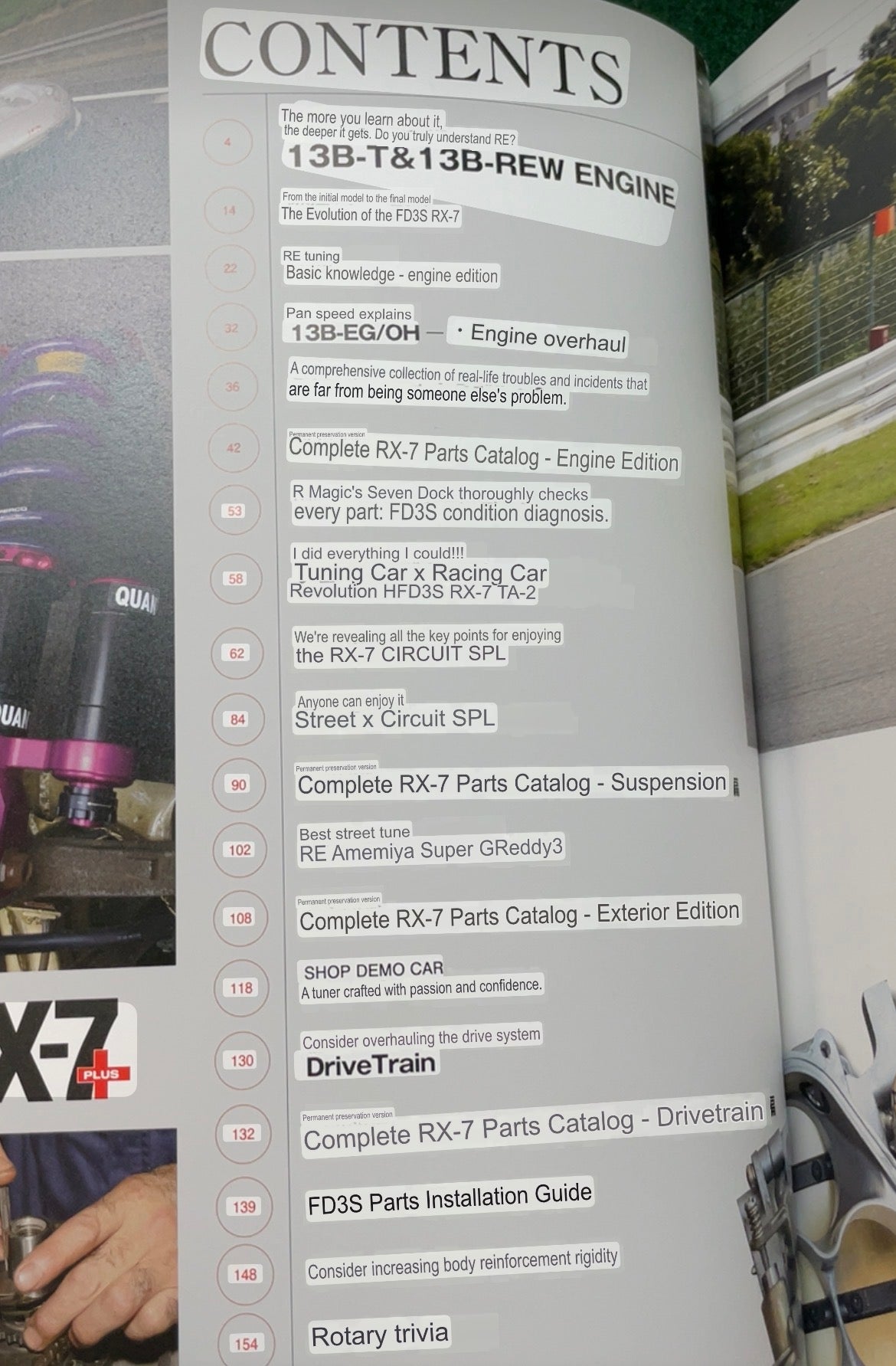 TATSUMI MOOK STREET PERFECT TUNING - Mazda RX-7 PLUS FC3S FD3S Magazine
