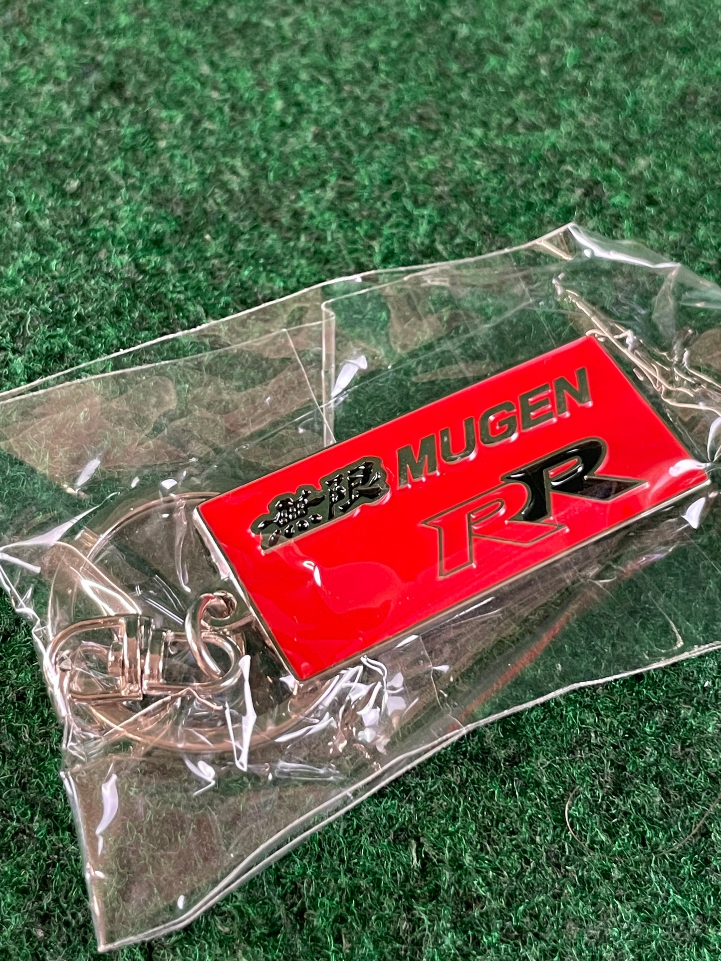 TC Juurokuhoi Vending Machine - Honda Civic MUGEN RR Logo Metal Logo Keychain