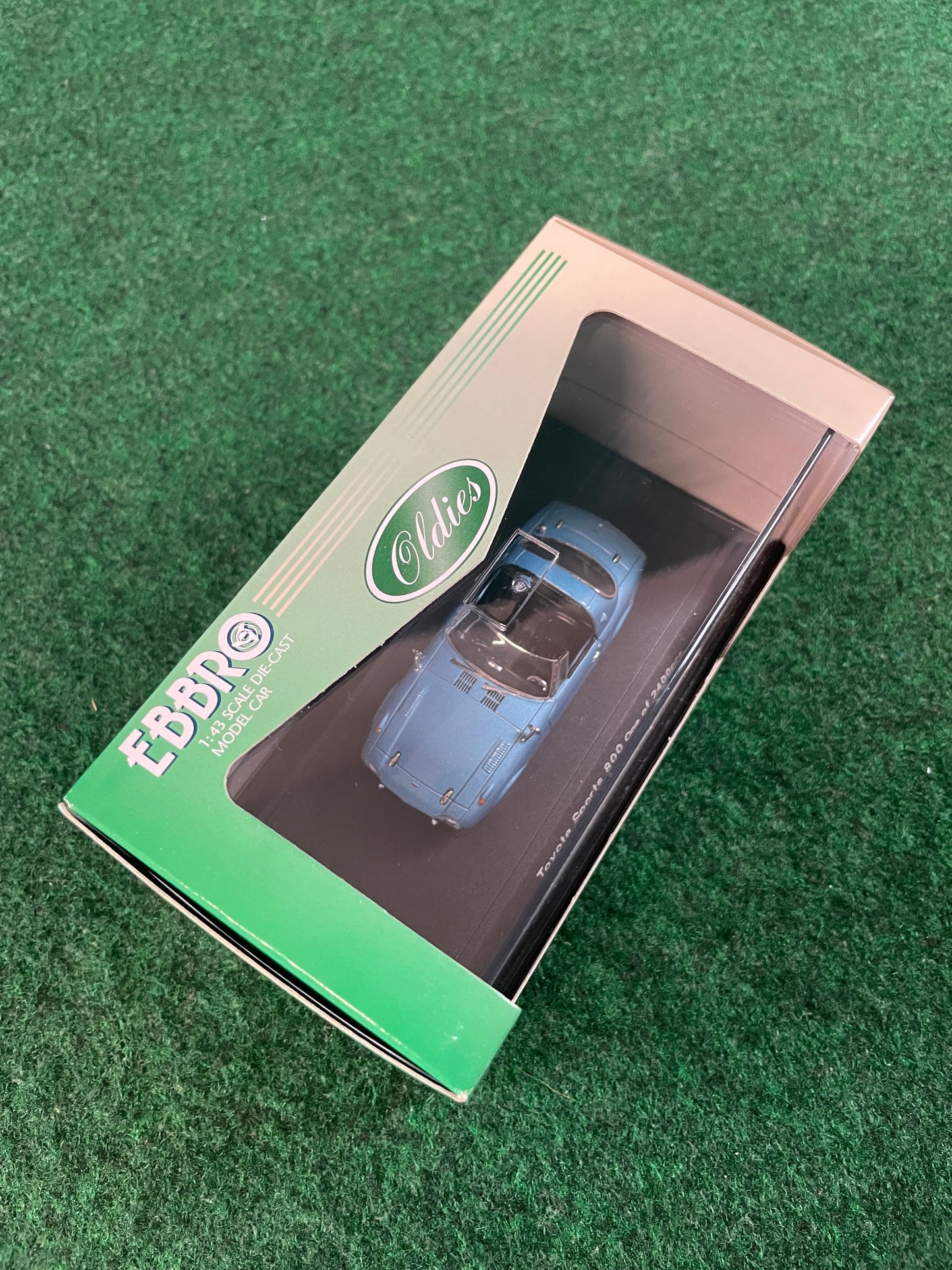 EBBRO - Toyota Sports 800 Lt. Blue 1/43 Scale Diecast
