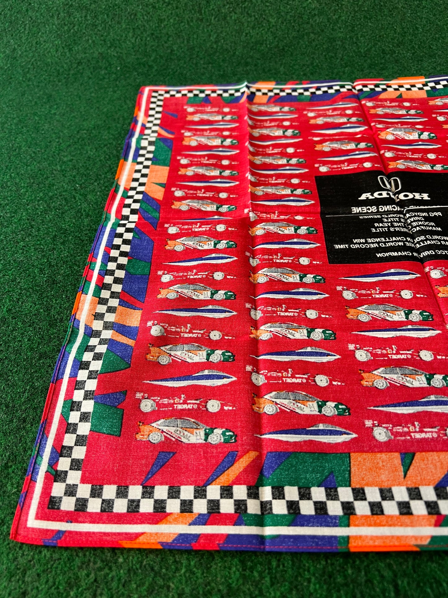 HONDA - 1996 Racing Scene Indycar, Solar Challenge & JTCC Accord Handkerchief Cloth
