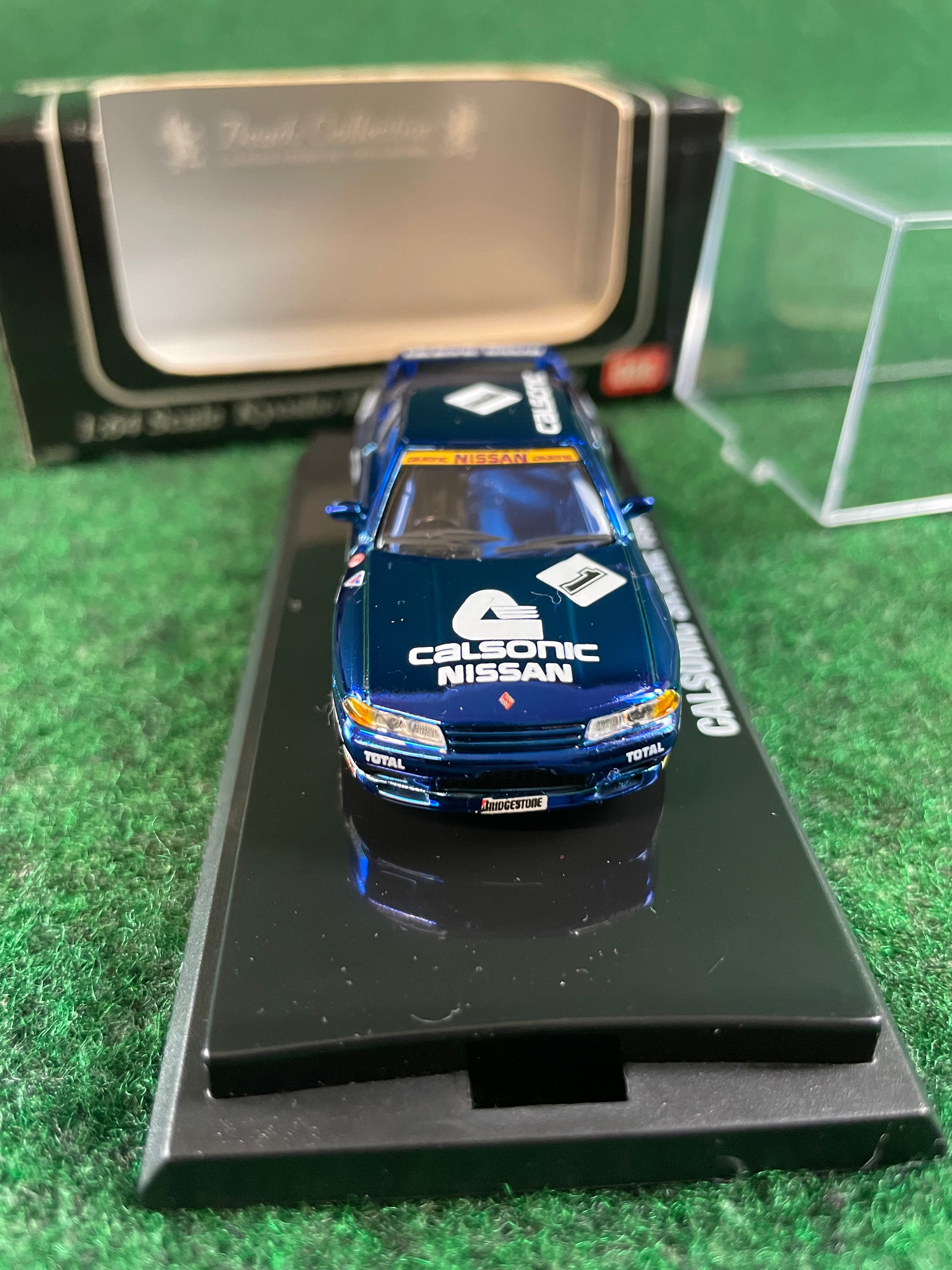 イグニッションモデル1/64 CALSONIC SKYLINE # 1991 Ignition Model 1:64 Nissan Skyline GT-R (R32) CALSONIC #1 1991 JTC
