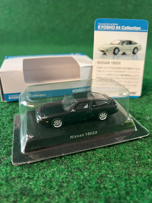 KYOSHO 64 Collection - Nissan 180sx (Gray) 1/64 Scale Diecast Car