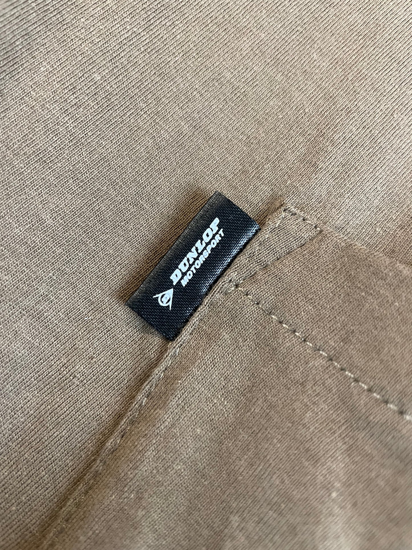 DUNLOP Motorsport - Tan Pocket T-Shirt