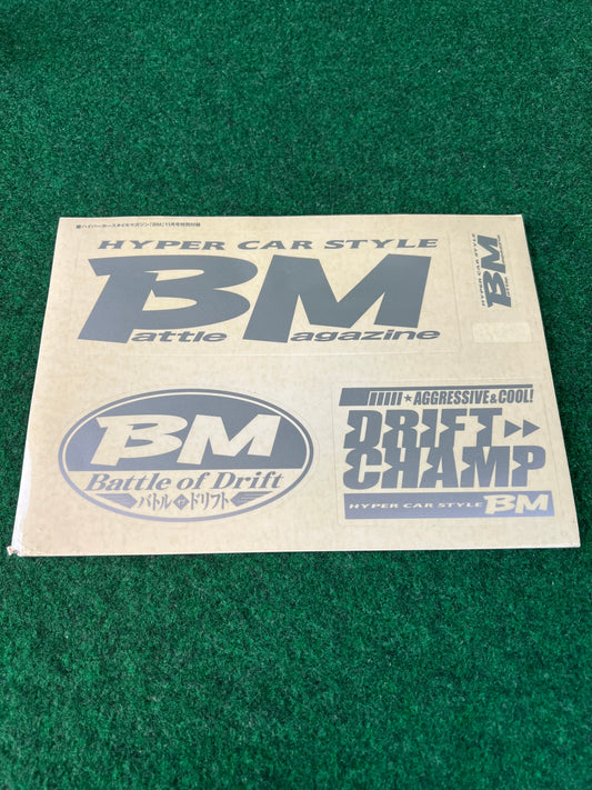 Battle Magazine - (November) Sticker Sheet
